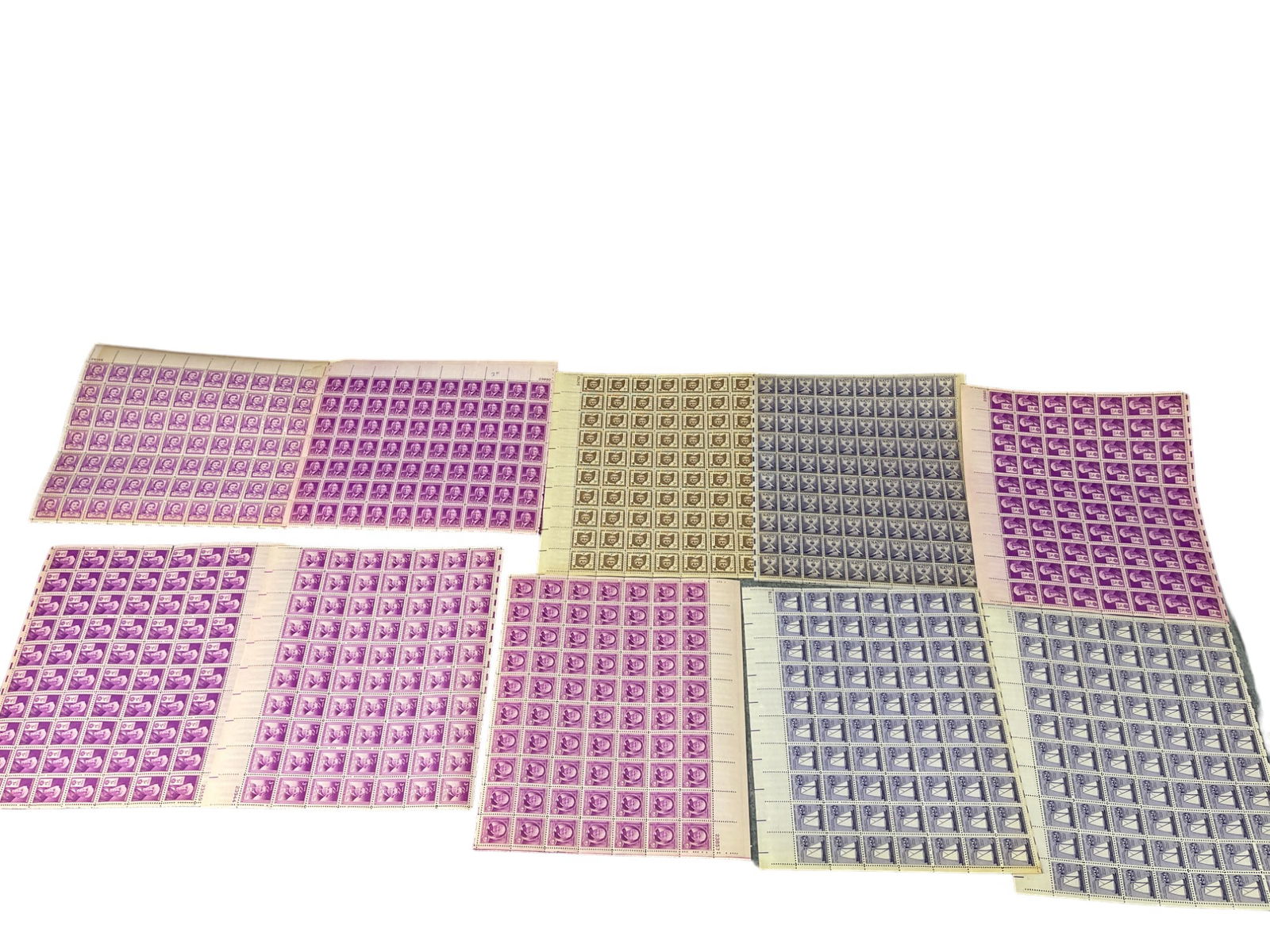 US Postage Stamp Sheet Collection Lot (1 of 4)