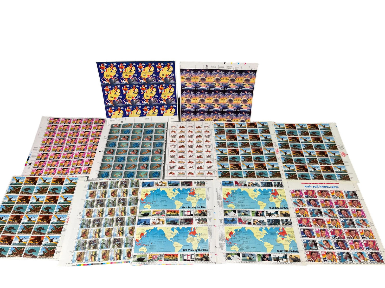 US Postage Stamp Sheet Collection Lot (1 of 6)