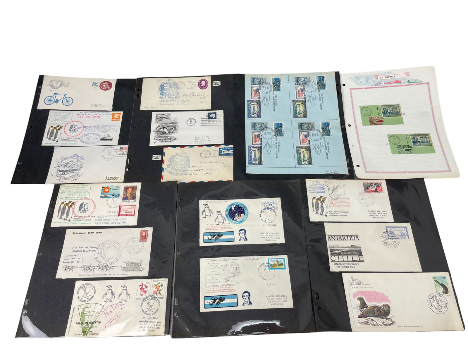 US Antarctic Expedition Stamp Cover Collection Lot (1 of 6)