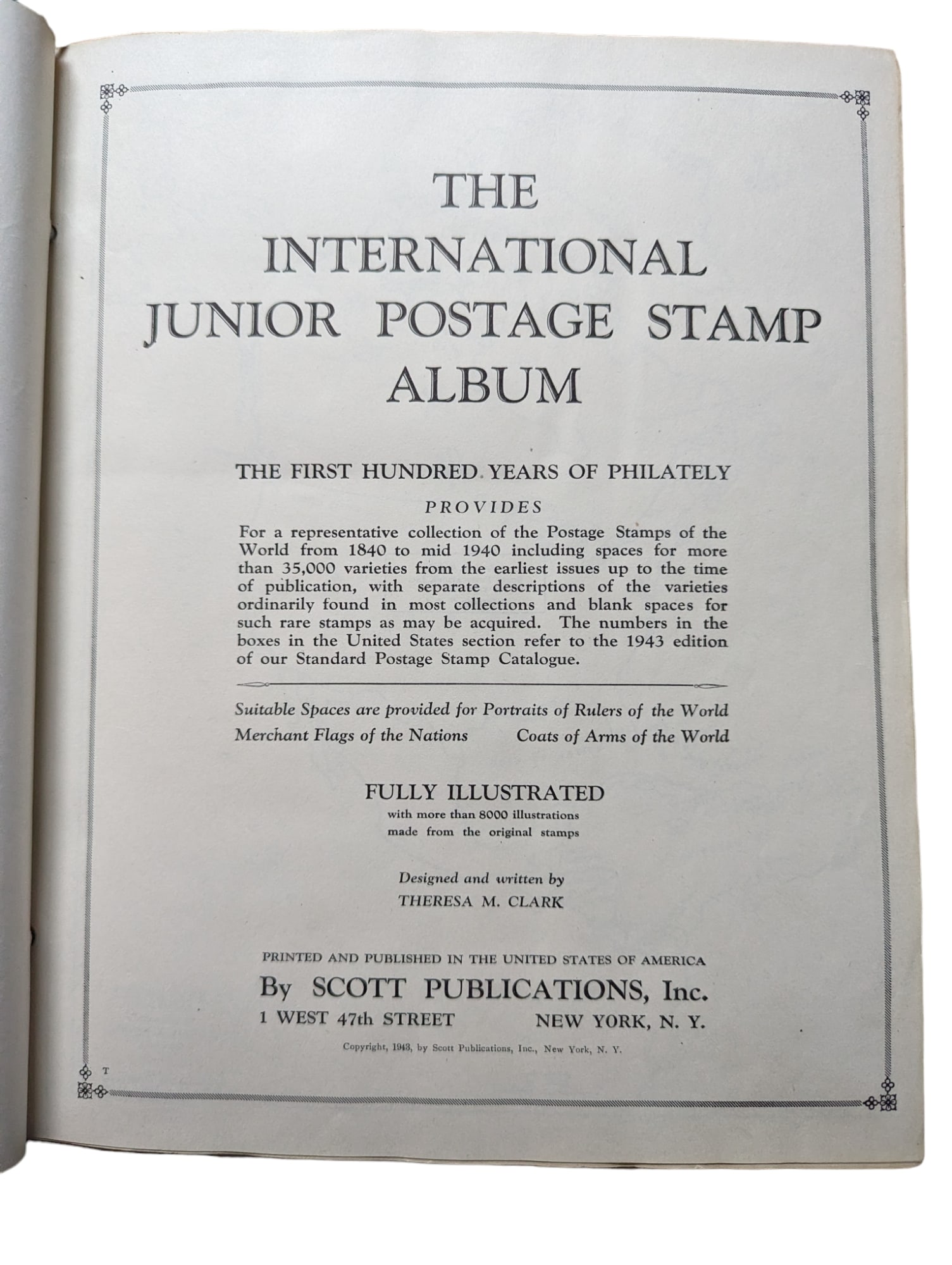 1840-1940 Scott International Junior Stamp Album: Thousands of stamps included. Hundreds of pages. Obviously not all shown