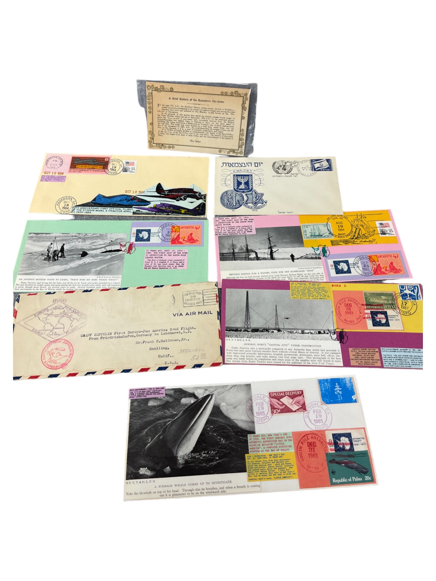 ANTIQUE POSTAGE STAMP COVER COLLECTION LOT RARE, United States of America Stamp cover (1 of 5)