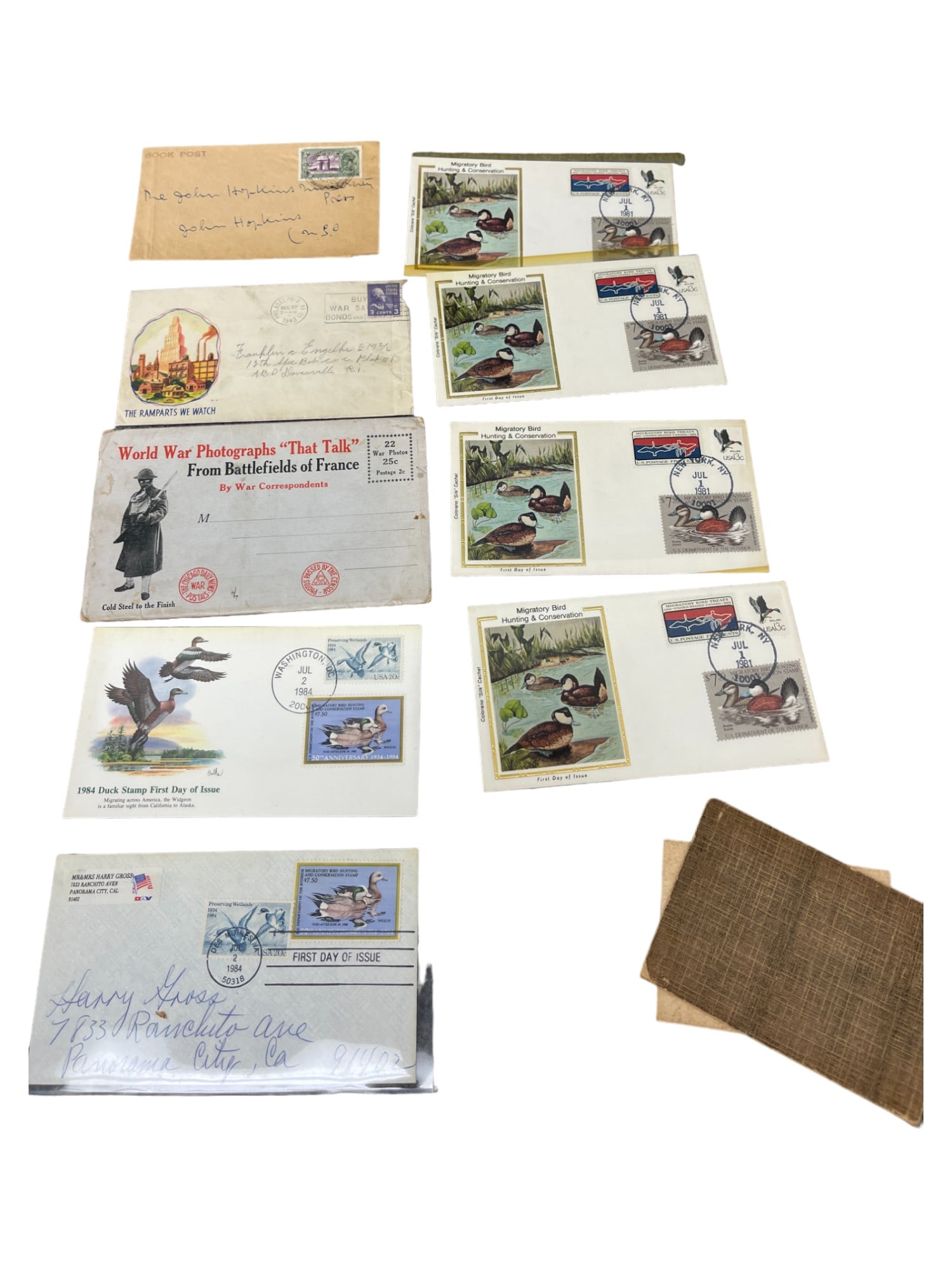 ANTIQUE POSTAGE STAMP COVER COLLECTION LOT RARE, United States of America Stamp cover (1 of 4)