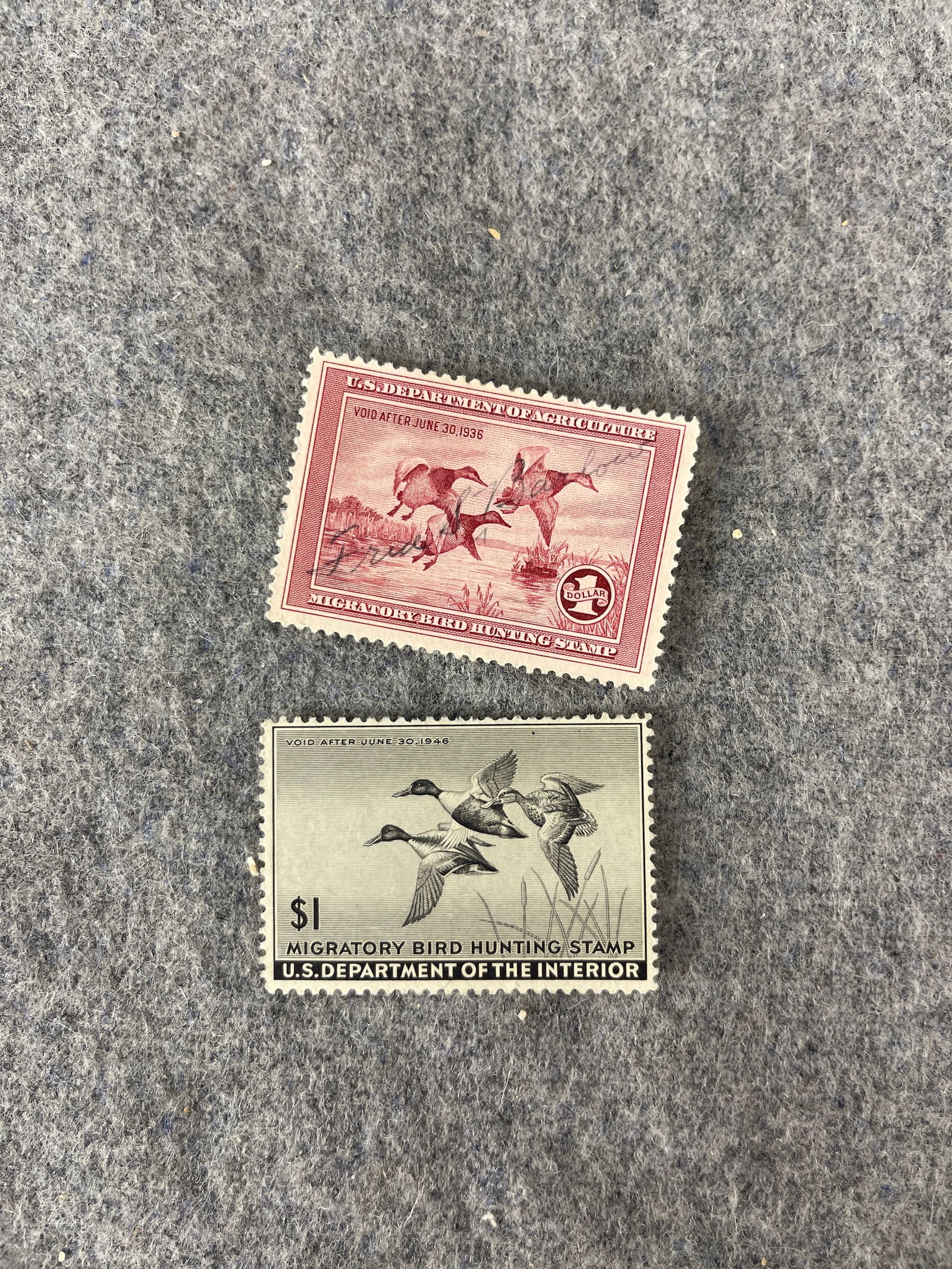 RARE US DUCK STAMP COLLECTION LOT (1 of 3)