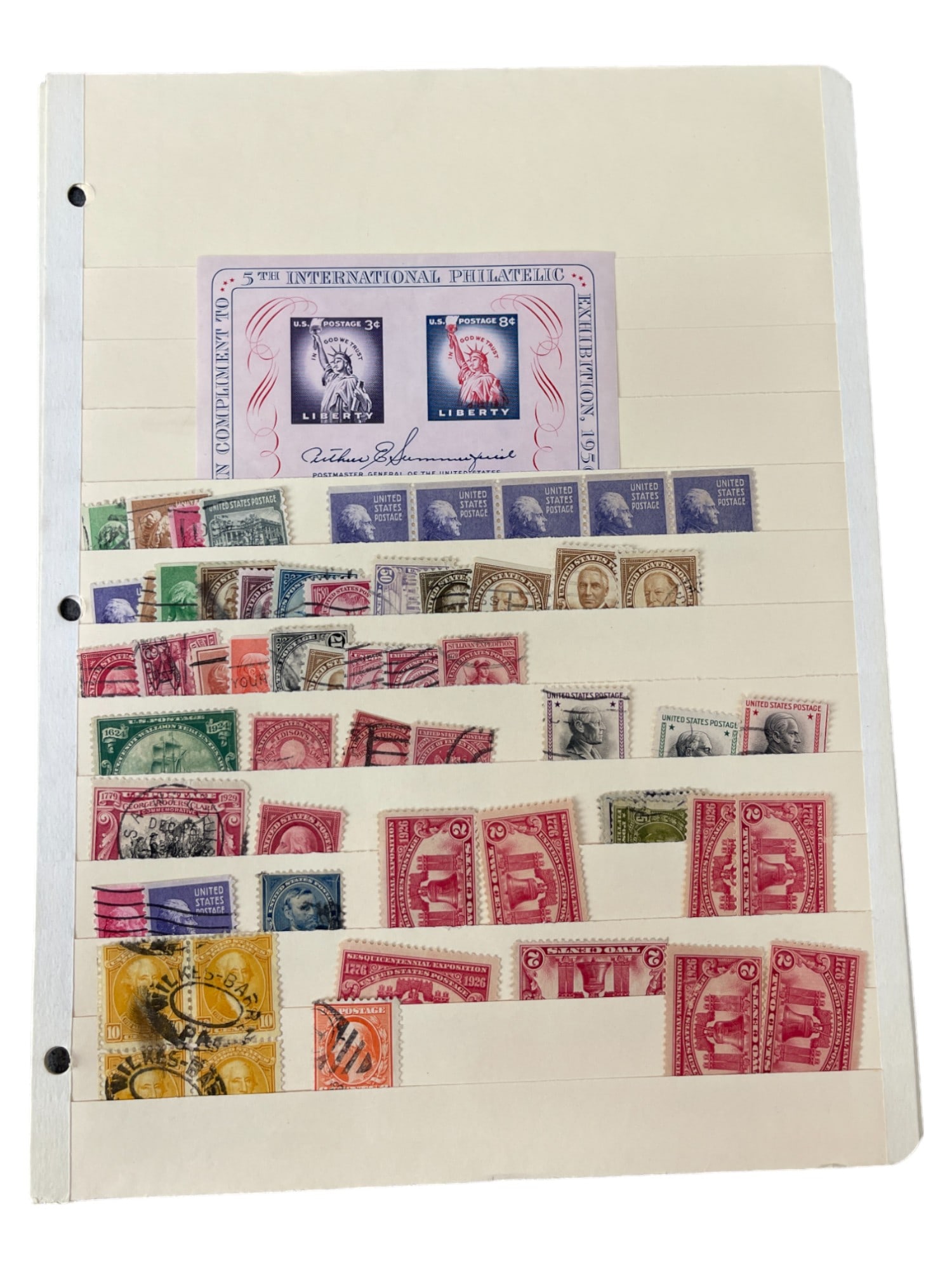 US STAMP COLLECTION LOT (1 of 9)