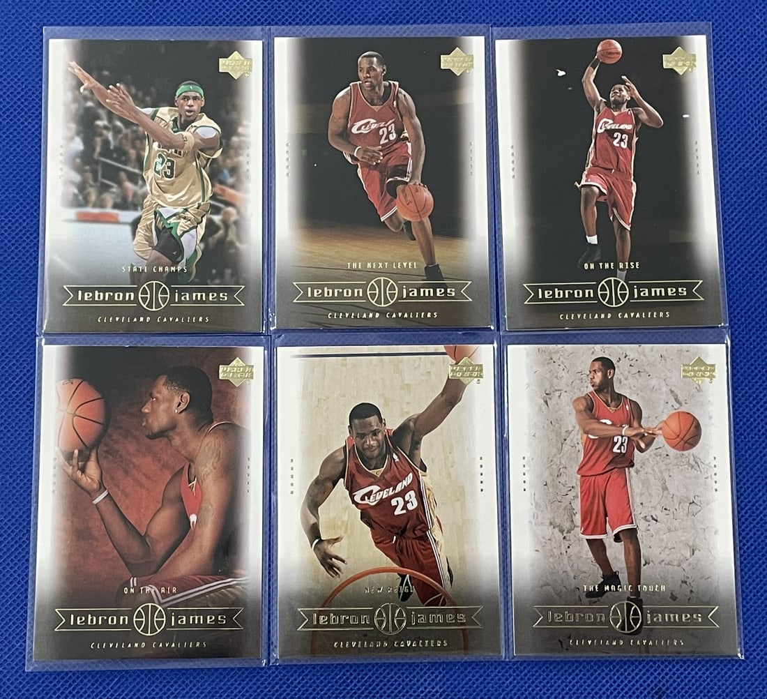 LeBron James rookie cards (1 of 2)