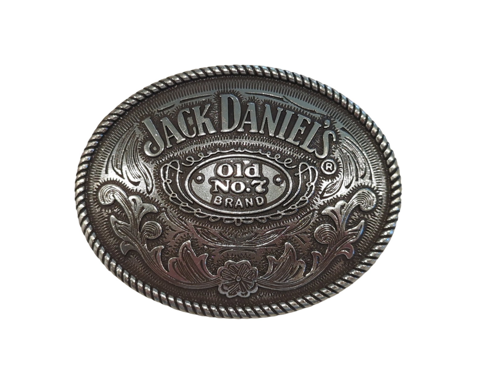 Jack Daniels Old No. 7 Brand belt buckle: Jack Daniels Old No. 7 Brand belt buckle 4"