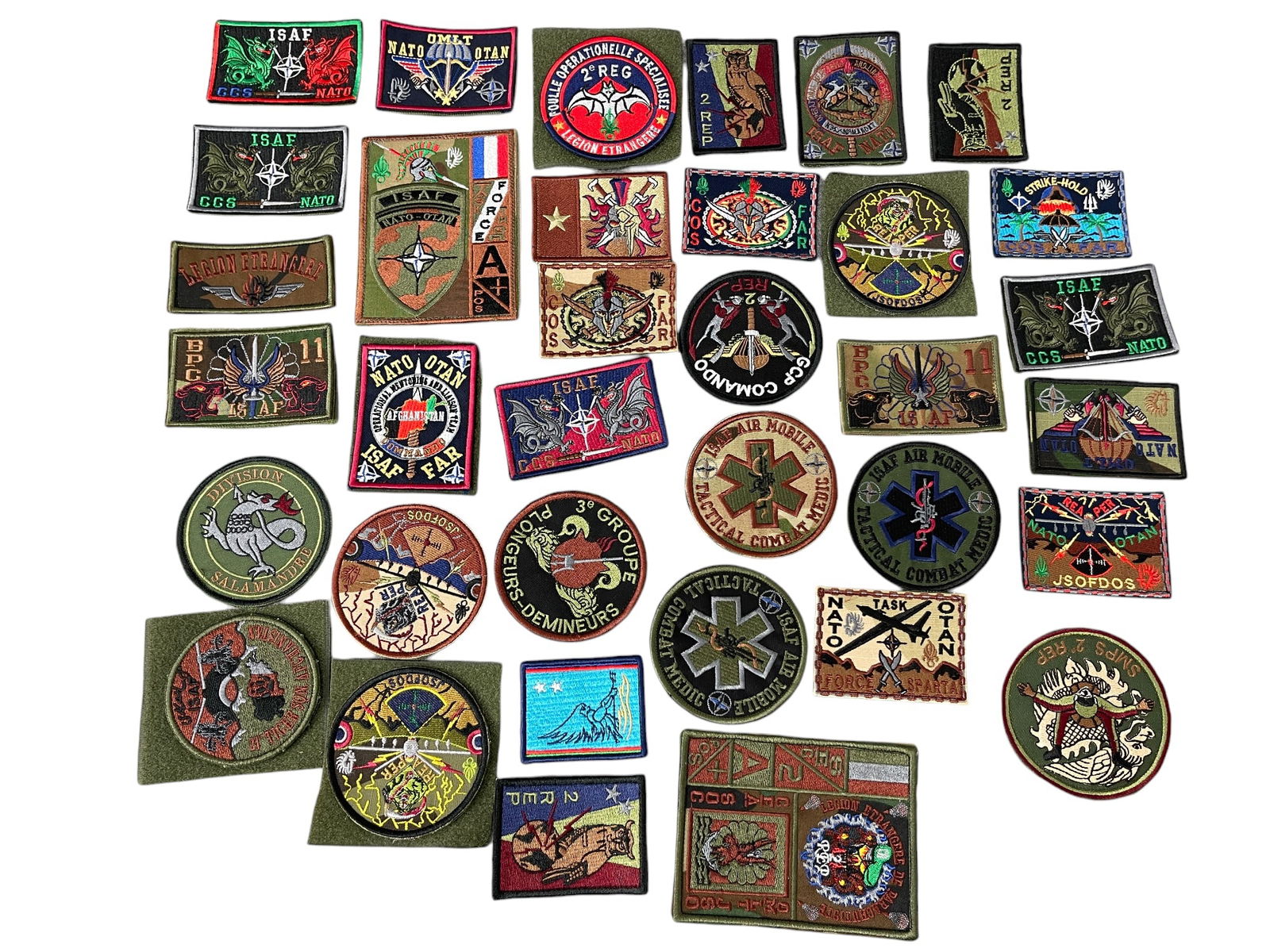 Vintage Military Patch Collection Lot 30 Pieces (1 of 6)