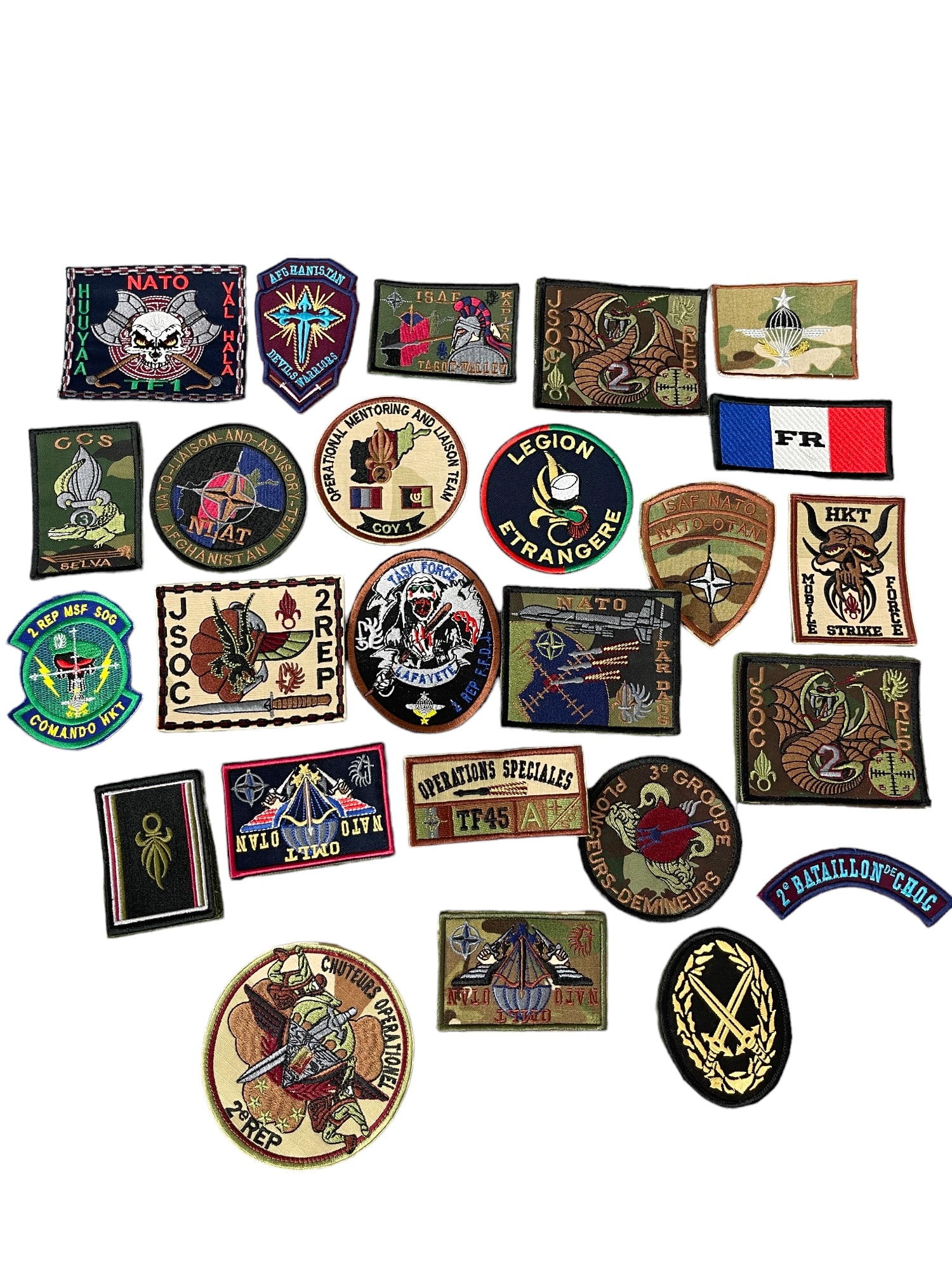 Vintage Military Patch Collection Lot 30 Pieces (1 of 6)