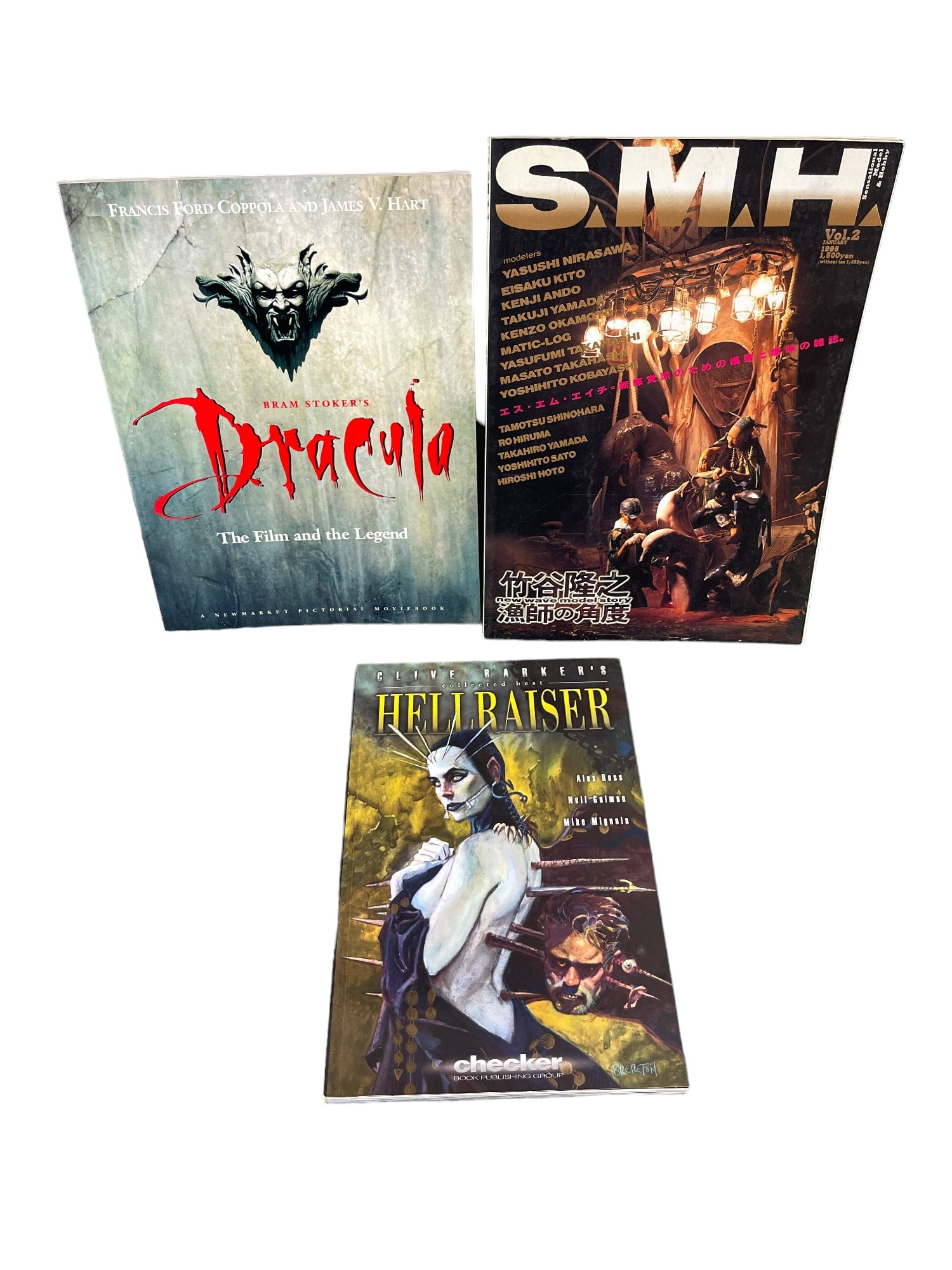 Book Collection Lot S.M.H. Vol.2, Hell Raiser, Dracula Bram Stoker's (1 of 18)