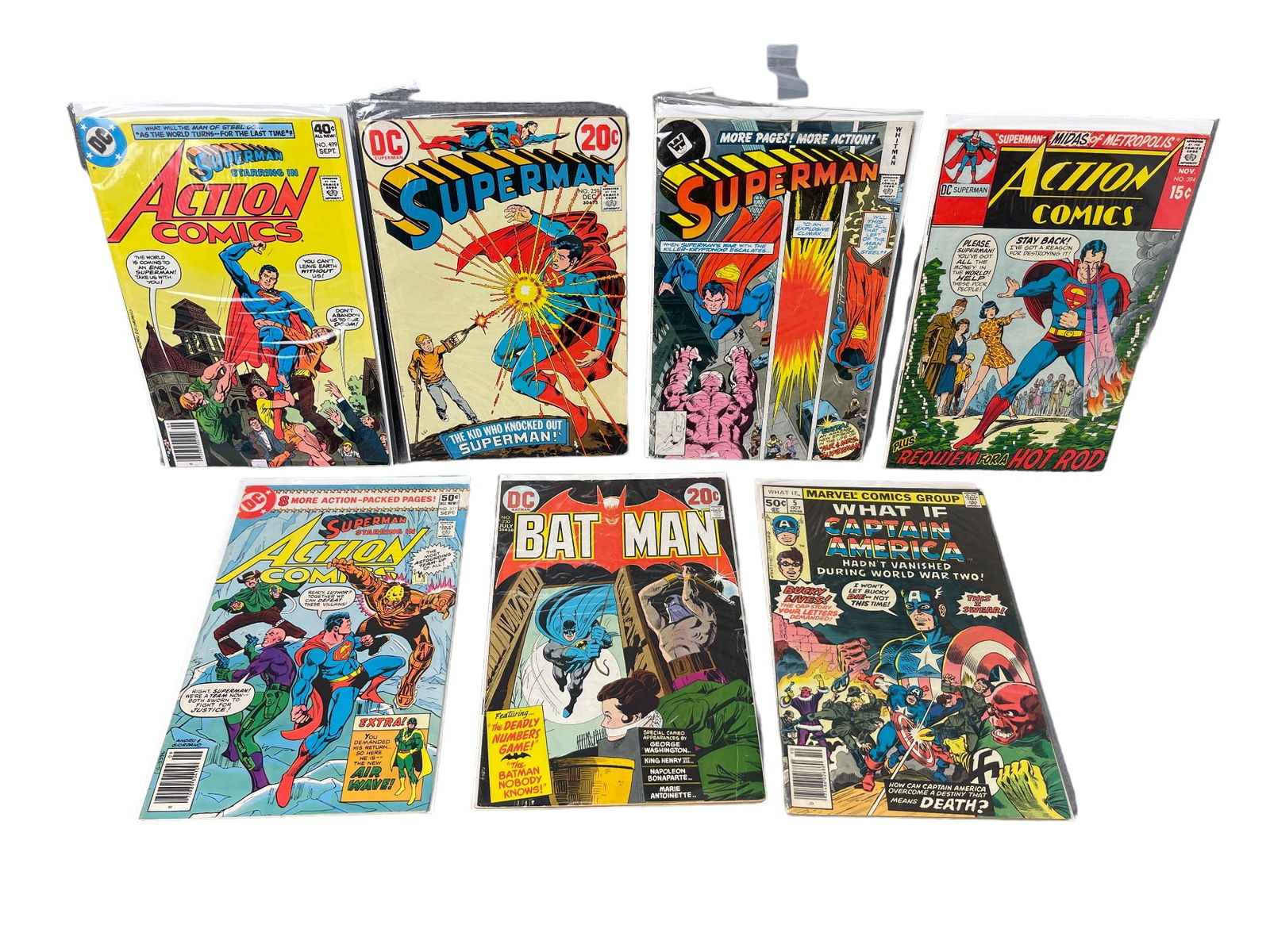 Vintage DC & Marvel Comic Book Collection Lot (1 of 5)