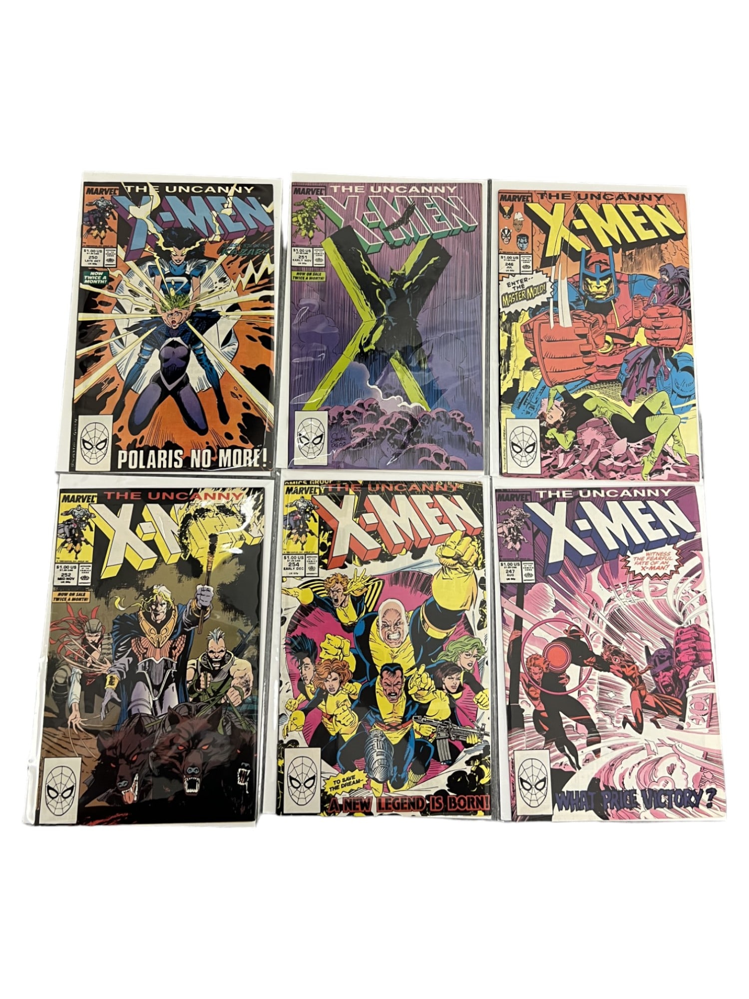 VINTAGE COMIC BOOK COLLECTION LOT RARE X-MEN (1 of 7)