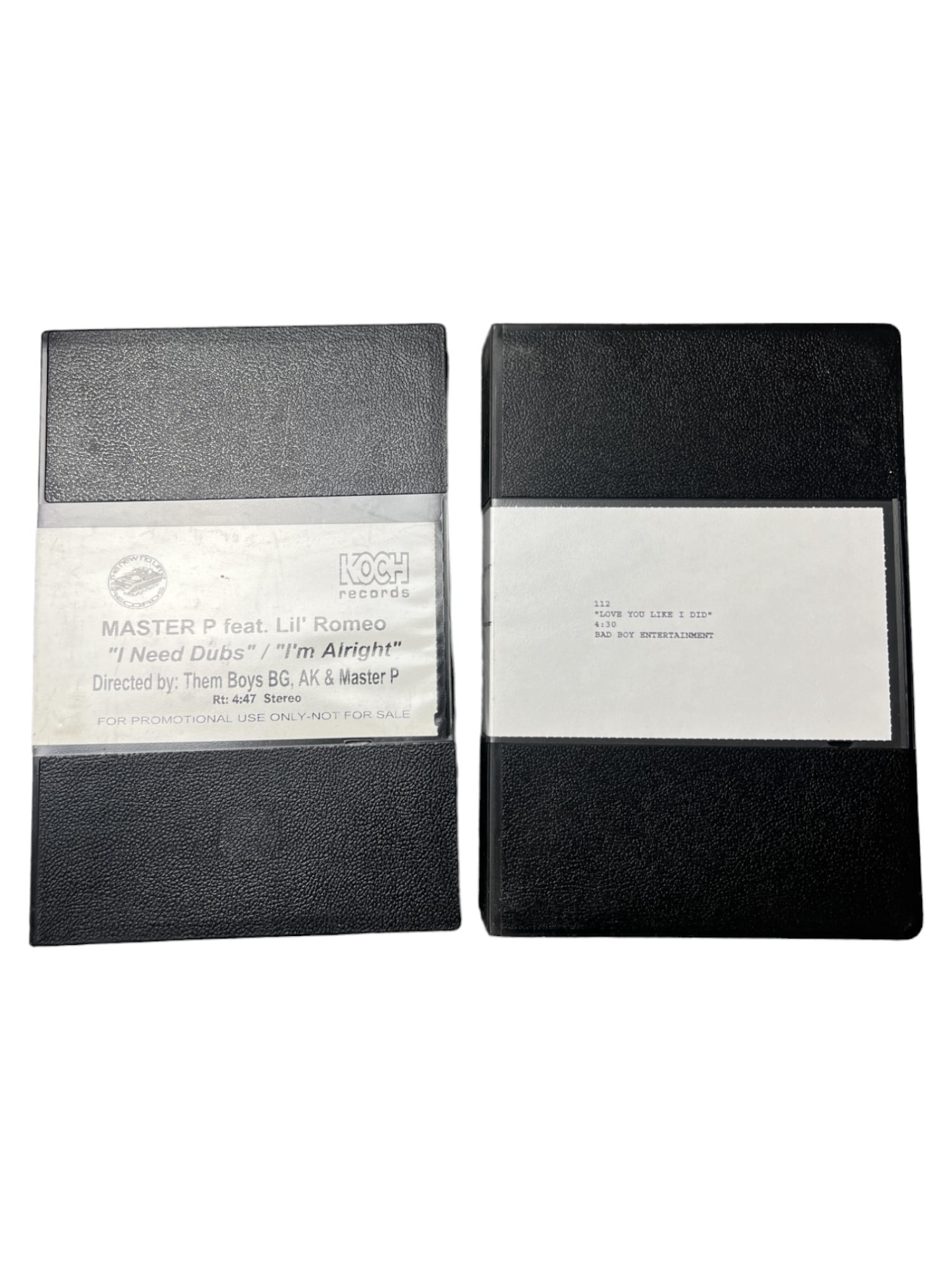 Music Video Studio promo tape U-Matic 112 and Master P Bad Boy Entertaiment (1 of 5)