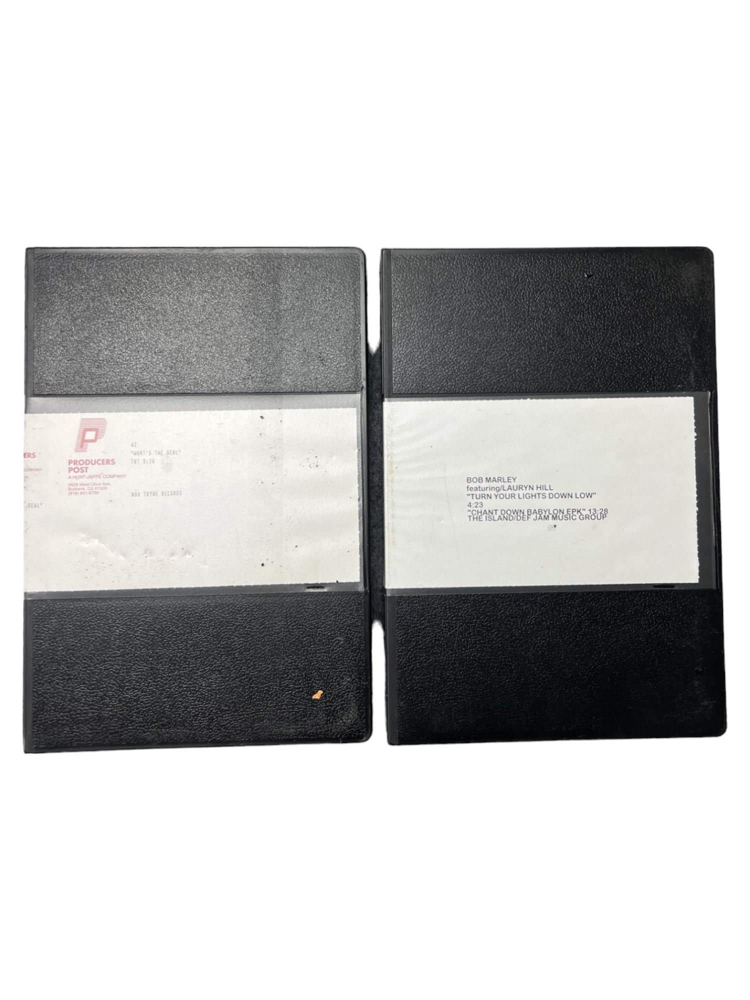 Music Video Studio promo tape U-Matic Bob Marley and AZ (1 of 5)