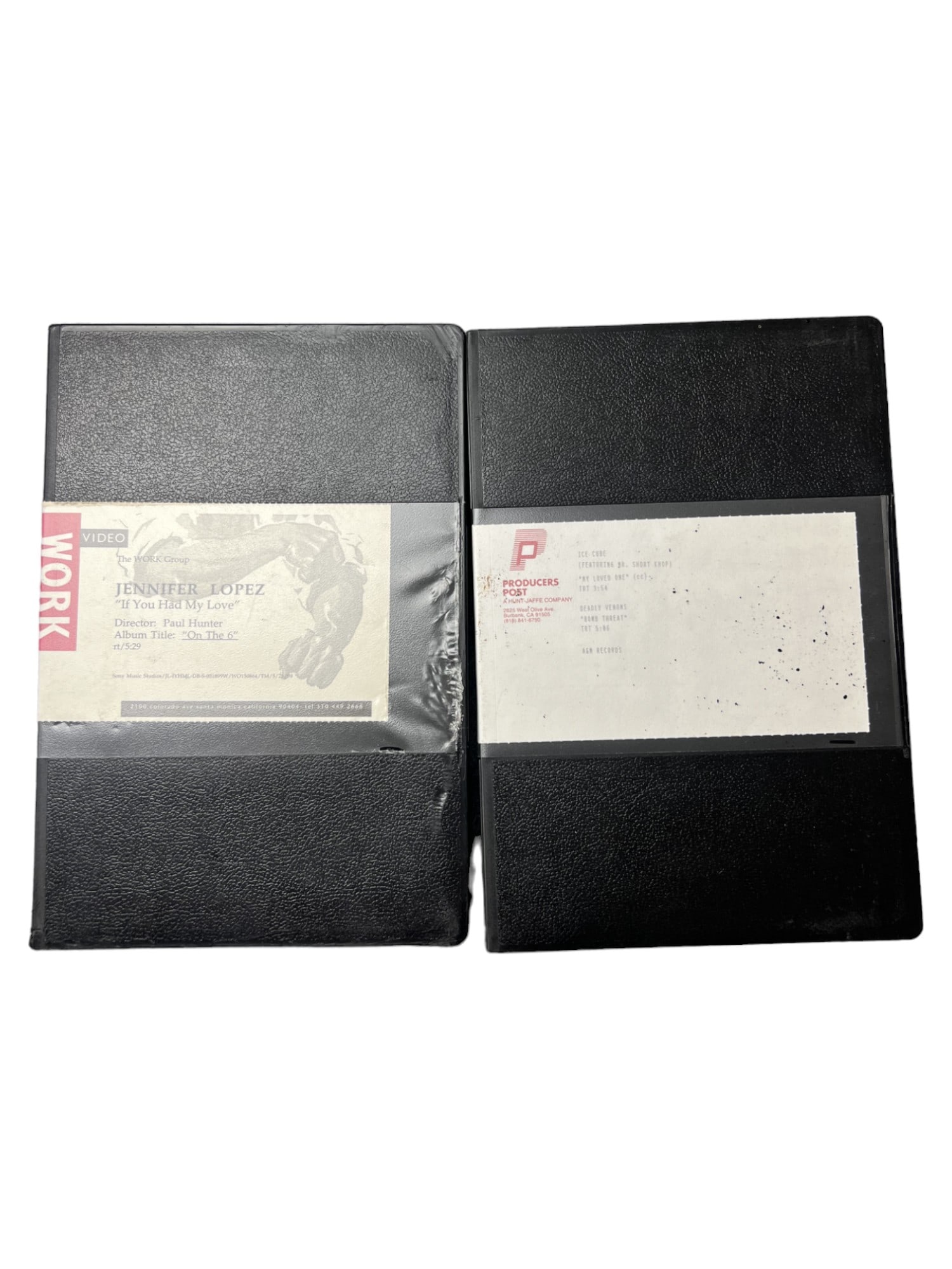 Music Video Studio promo tape U-Matic  ICE CUBE JENNIFER LOPEZ (1 of 5)