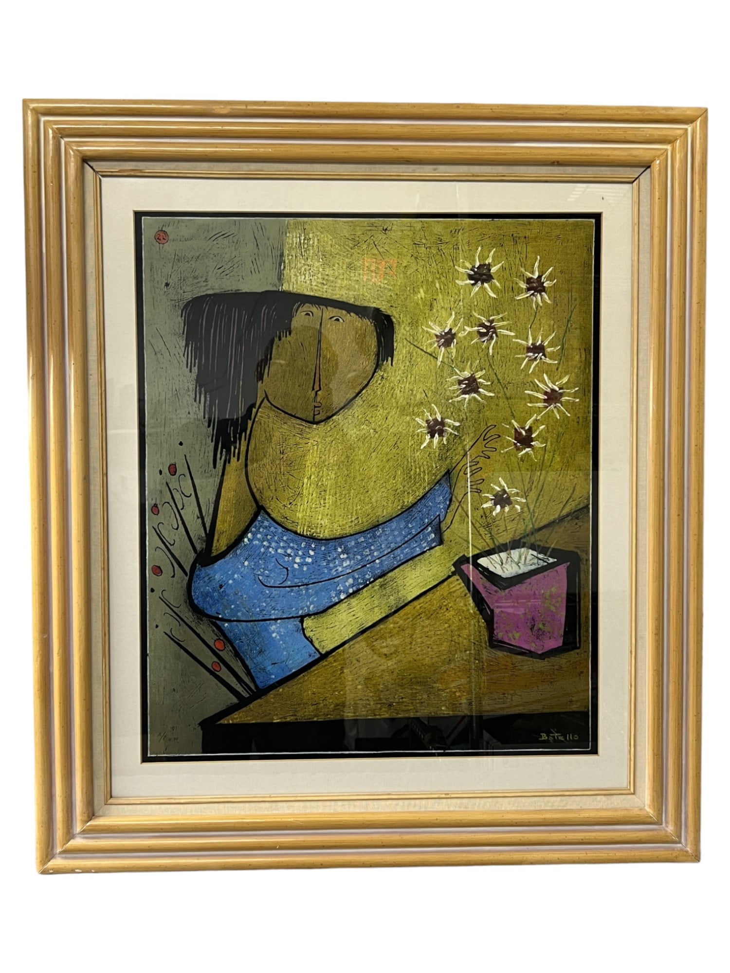 ANGEL BOTELLO ARTIST PROOF SIGNED EDITION OF 10 (1 of 9)