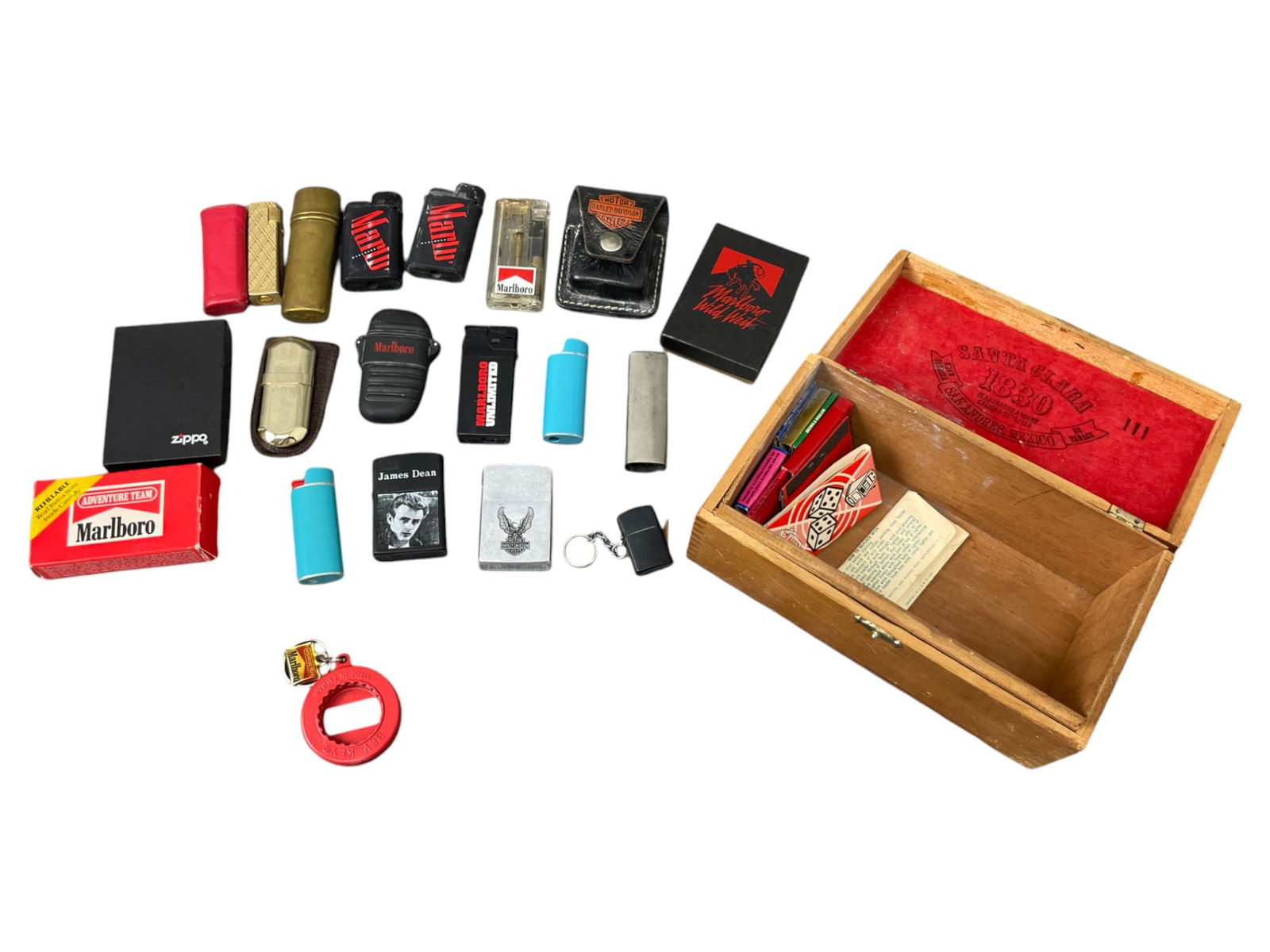 VINTAGE LIGHTER COLLECTION LOT ZIPPO (1 of 7)