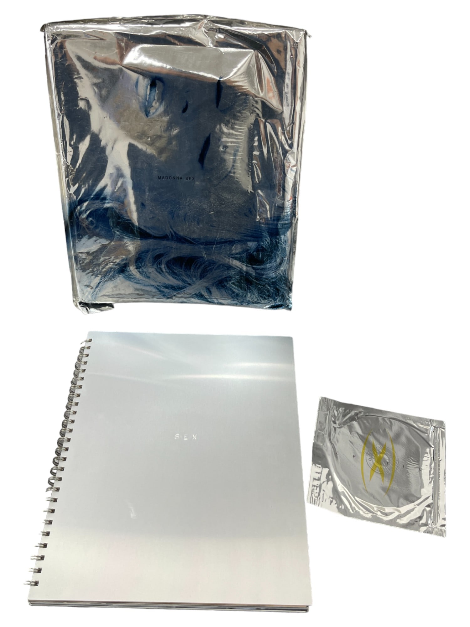 Rare Madonna's 1st Edition Sex Book Metal Cover & Back Collector Serial Number With CD: Rare Madonna's 1st Edition Sex Book Metal Cover & Back Collector Serial Number With CD