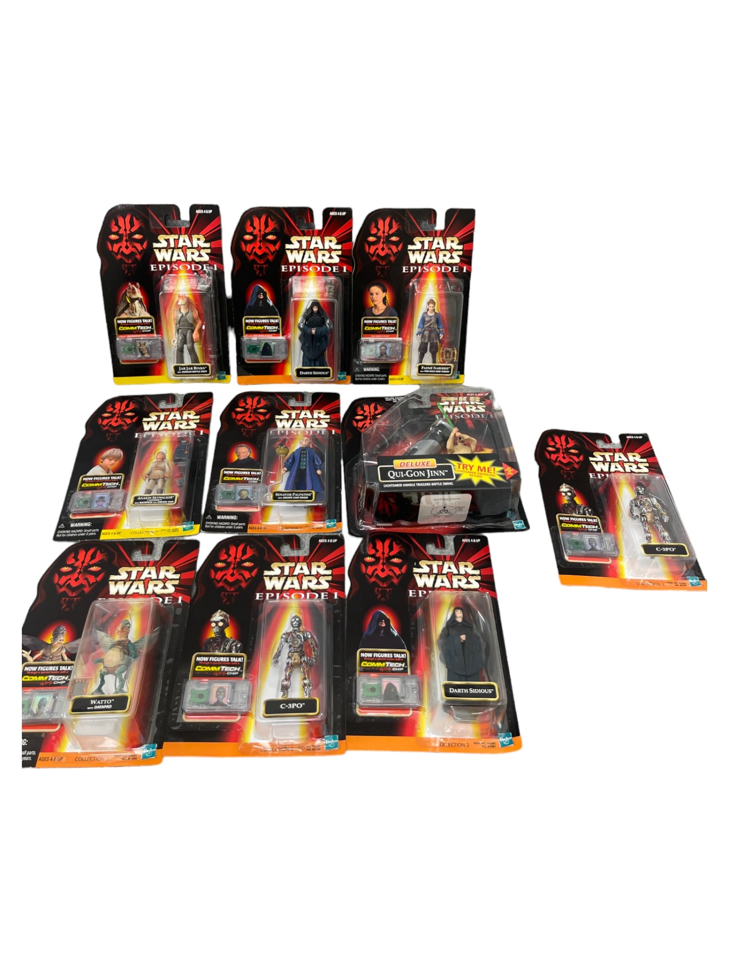 Star Wars Episode 1 Action Figure Collection Lot (1 of 7)