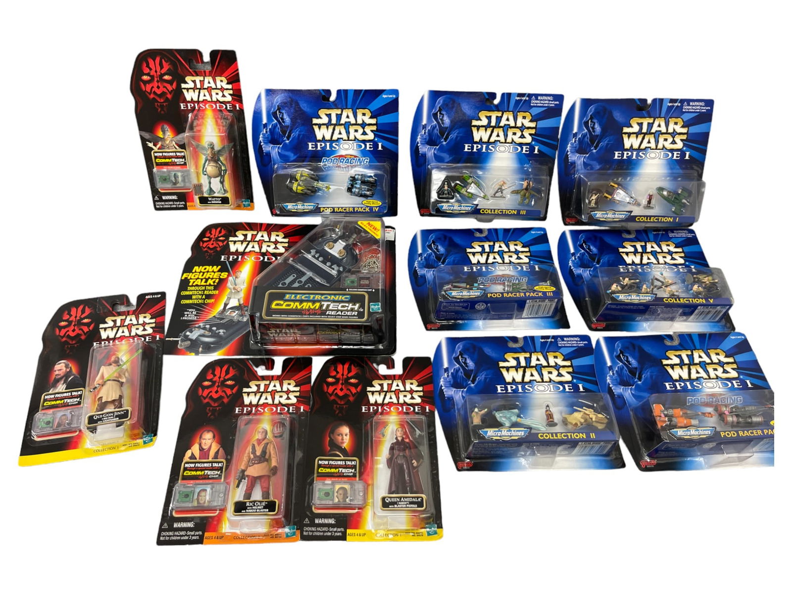 Star Wars Episode 1 Action Figure Collection Lot (1 of 8)