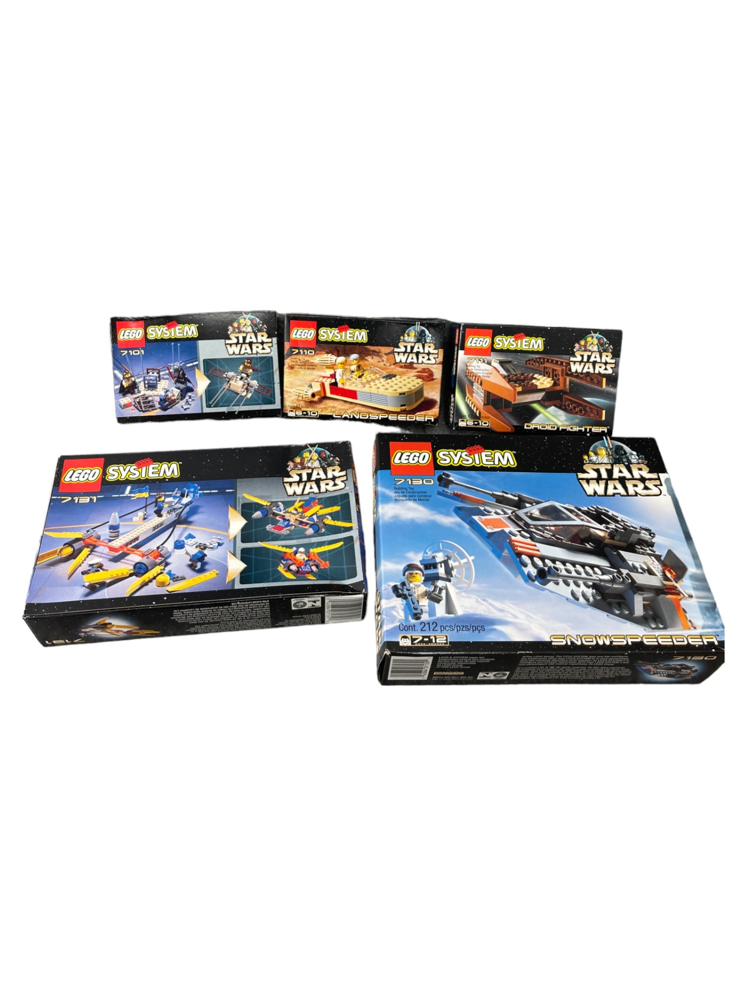 Sealed Lego Star Wars System 7111, 7101, 7110, 7130, 7131 (1 of 6)
