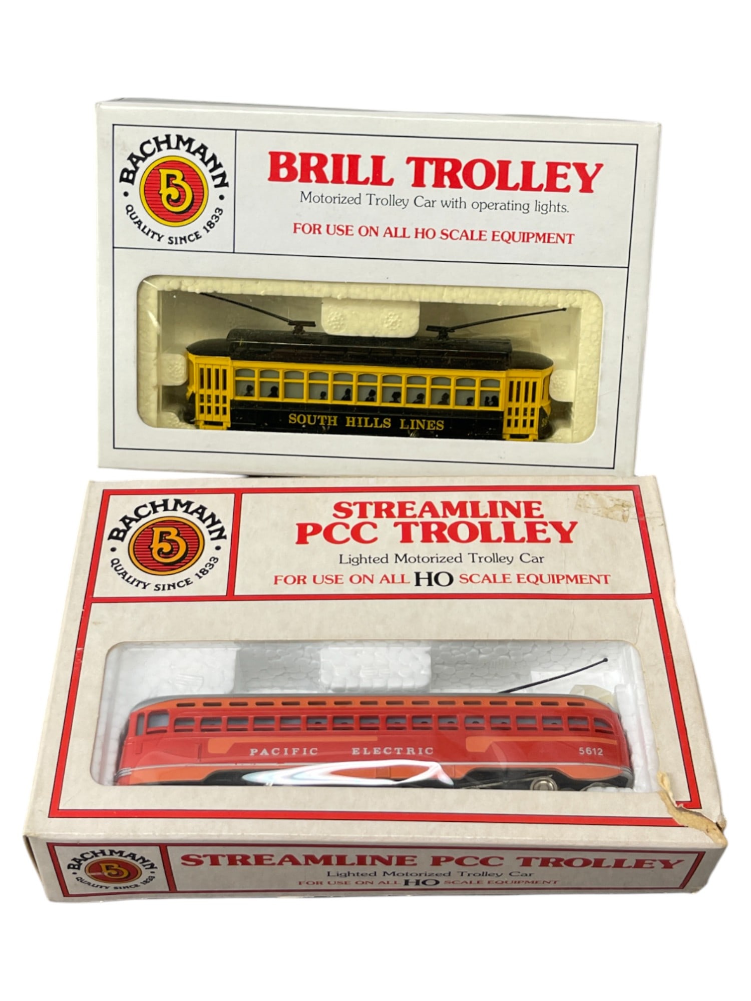 Vintage Bachmann Motorized Trolley Toy Train Car (1 of 6)