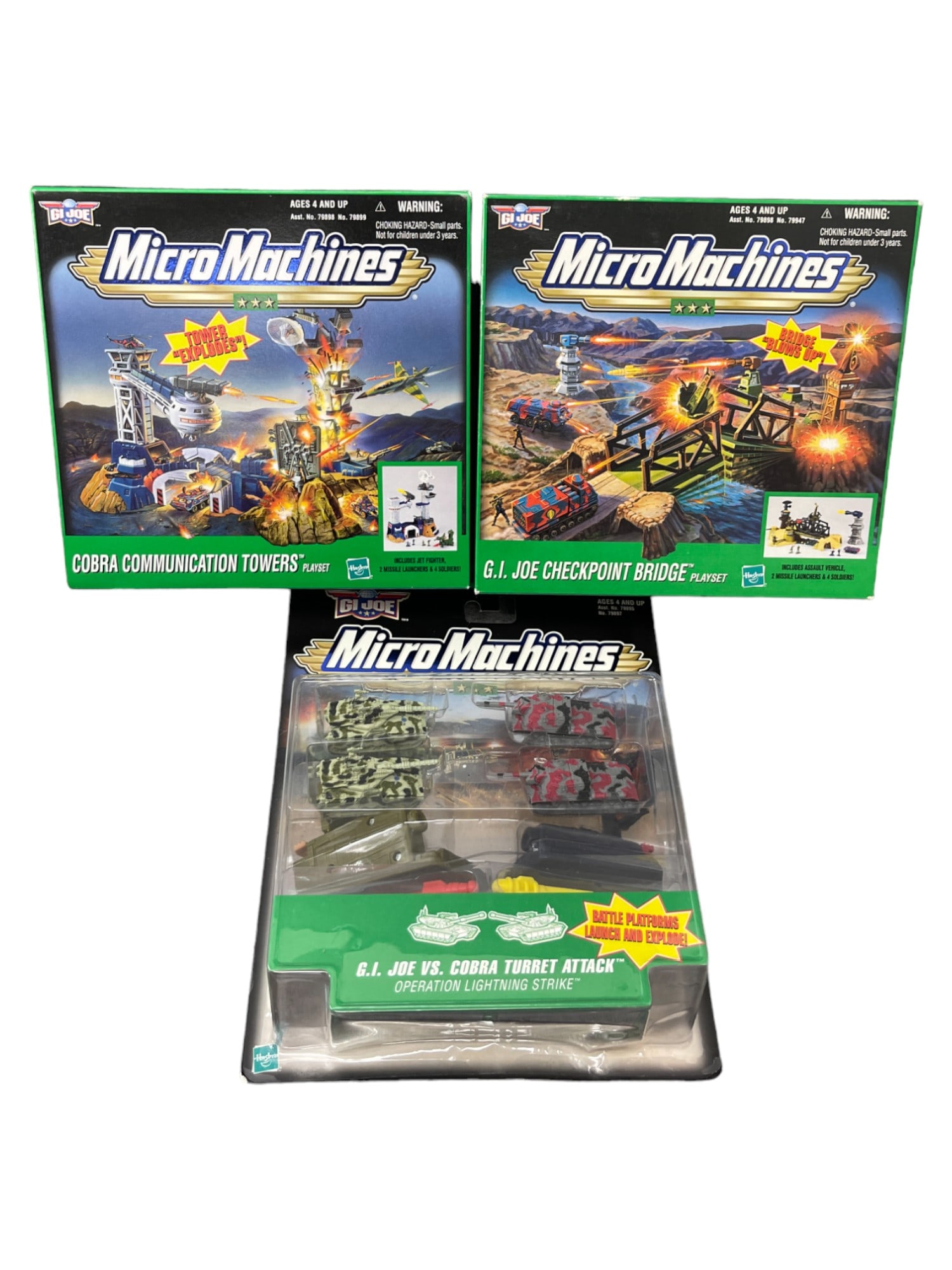 Vintage GI Joe 1999 Micro Machines Collection Lot (1 of 9)