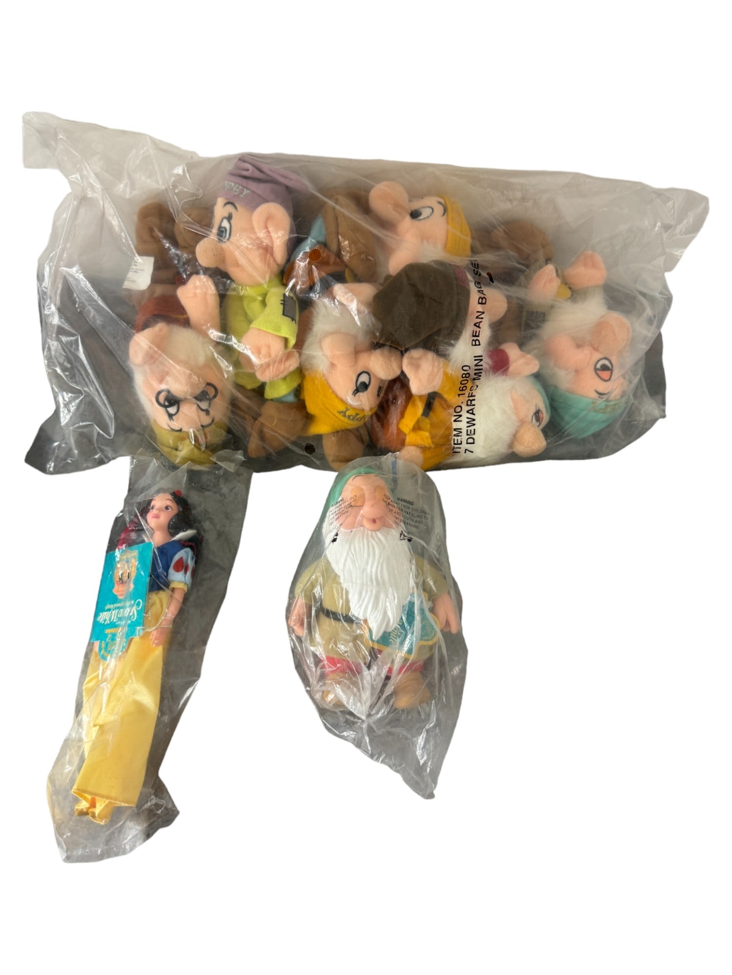 Vintage Disney Snow White & The Seven Dwarfs Sealed Collection Lot (1 of 5)