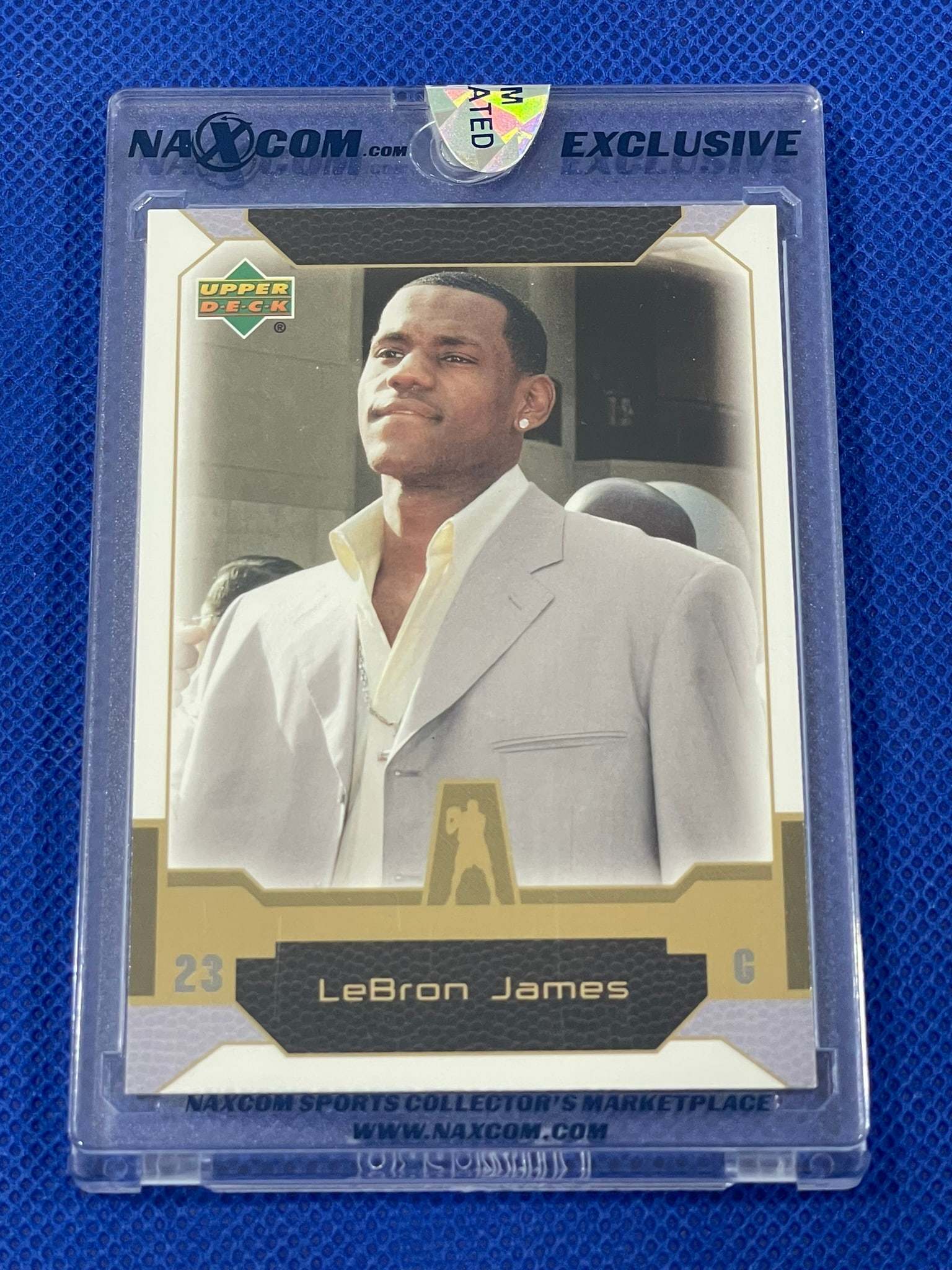 LeBron James rookie card 2004 Upper Deck (1 of 2)