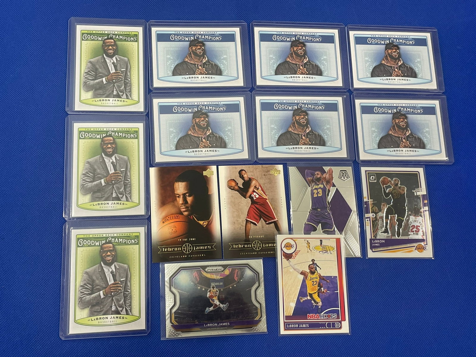 Large lot of LeBron James basketball cards (1 of 5)