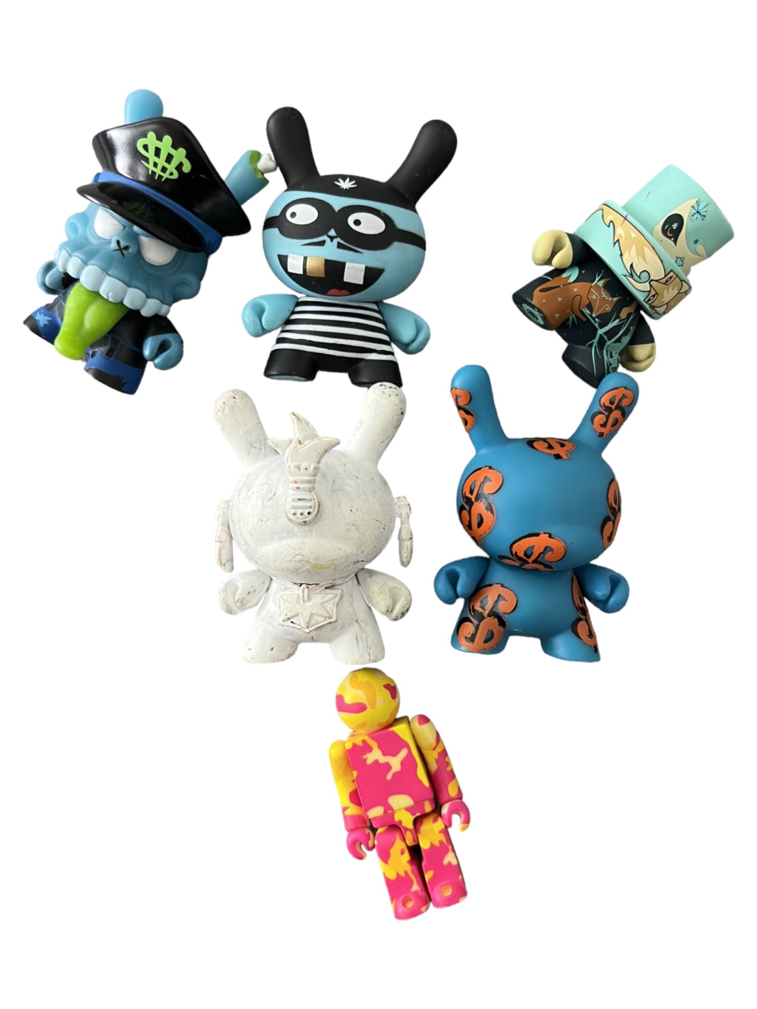 KIDROBOT DUNNY VINYL FIGURE COLLECTION LOT (1 of 6)