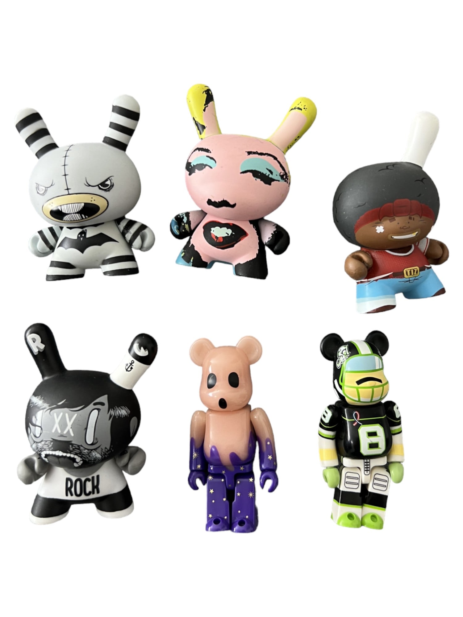 KIDROBOT DUNNY VINYL FIGURE COLLECTION LOT (1 of 7)