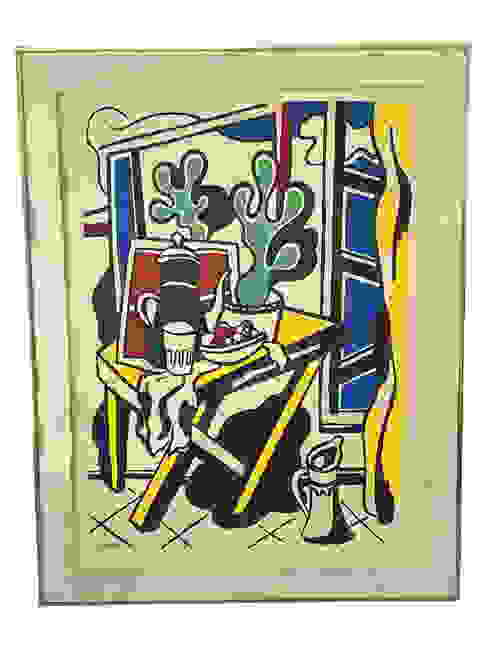 FERNAND LEGER LITHOGRAPH STILL LIFE