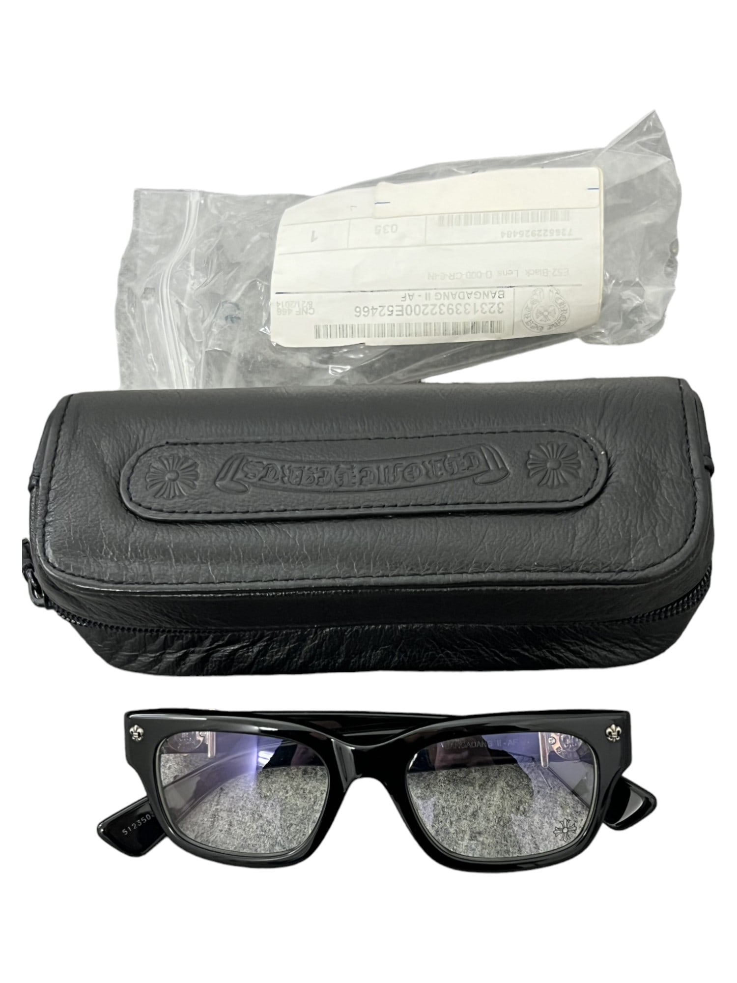 CHROME HEARTS BANGADANG 2 AF OPTICAL GLASSES STERLING SILVER (1 of 9)