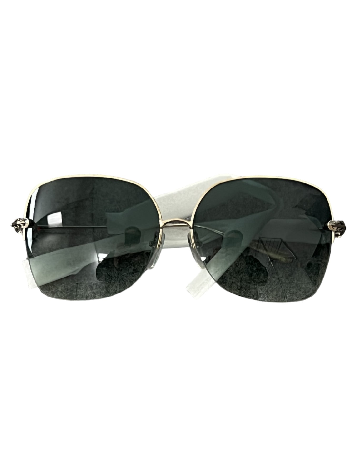 CHROME HEARTS SUN GLASSSES STERLING SILVER (1 of 9)