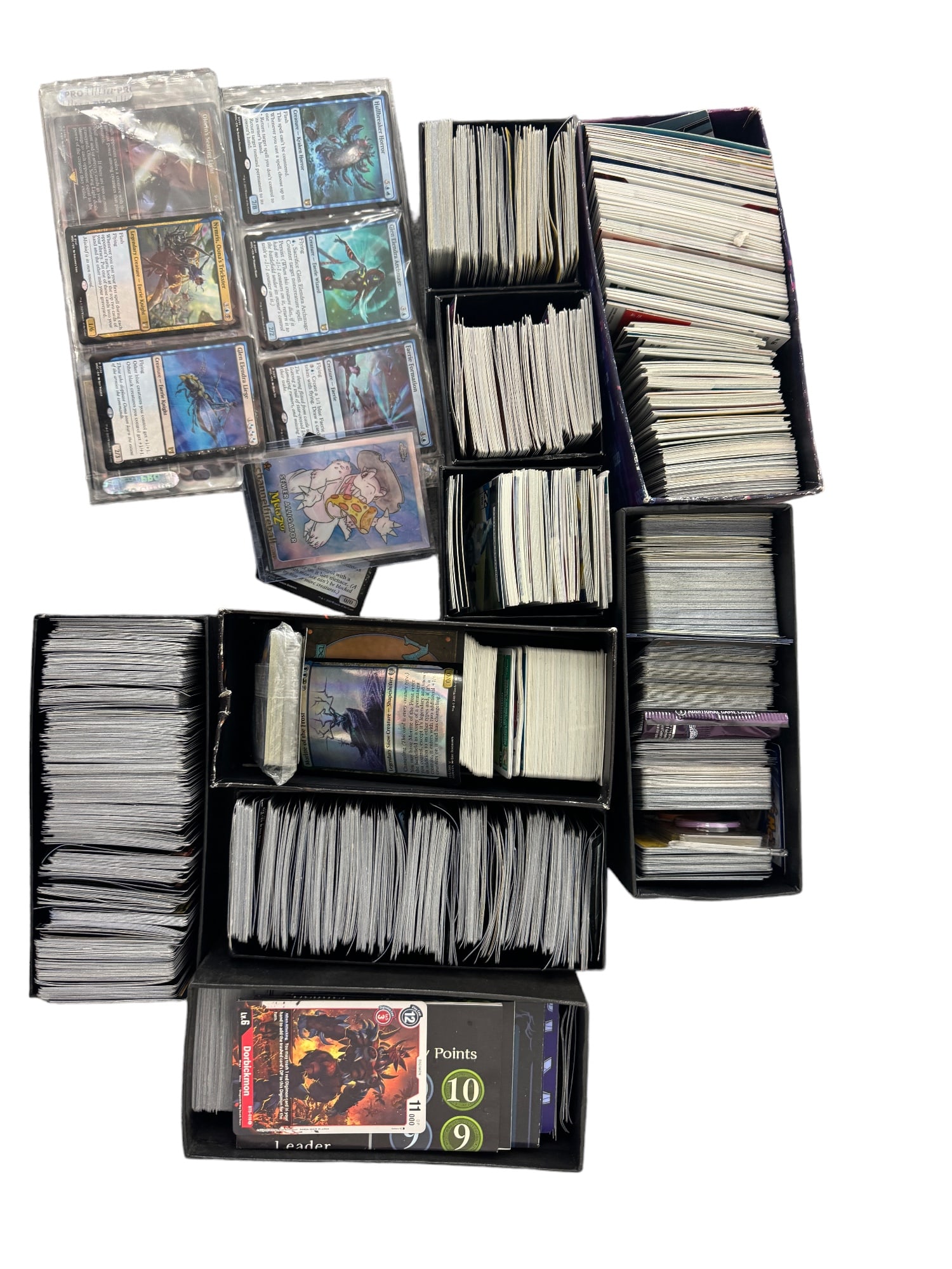 Magic Pokemon YuGiOh Mixed Trading Card Collection Lot (1 of 4)