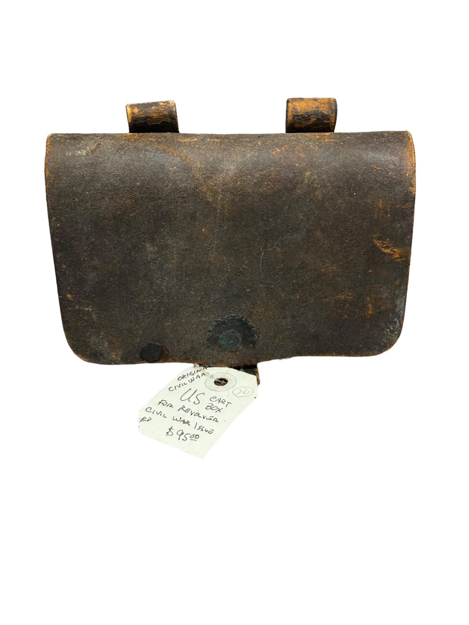 Original Civil War US Cart Box for Revolver Civil War Issue: Original Civil War US Cart Box for Revolver Civil War Issue
