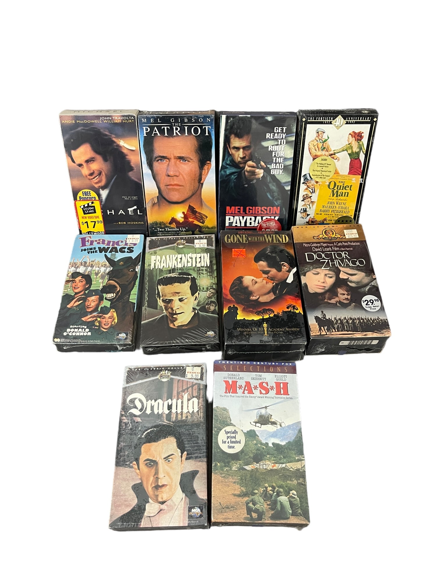 Vintage Sealed VHS Video Tape Collection Lot (1 of 4)