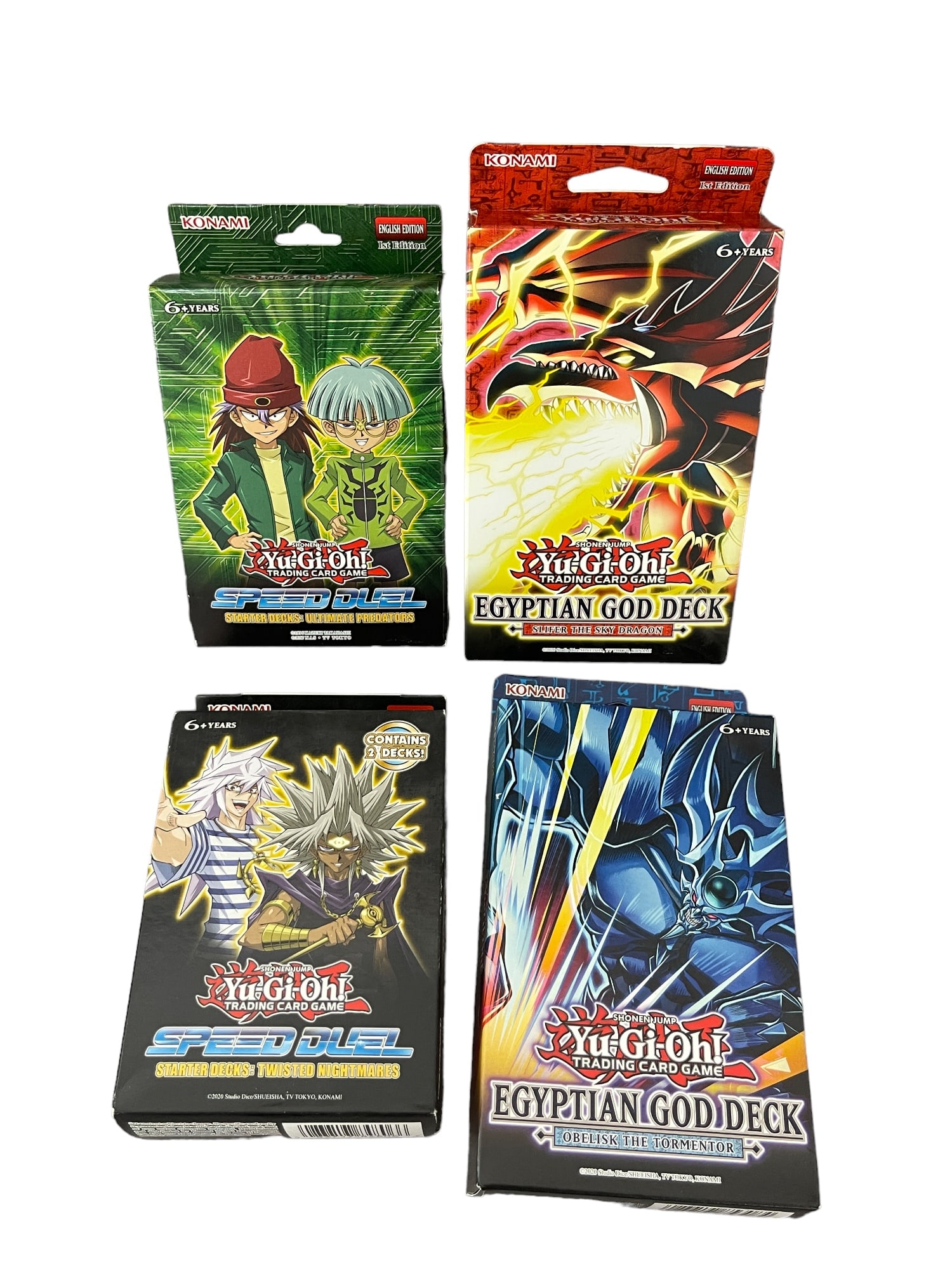 Yu-Gi-Oh Speed Duel Starter Decks and Egytian God Decl Sealed Boxes (1 of 10)