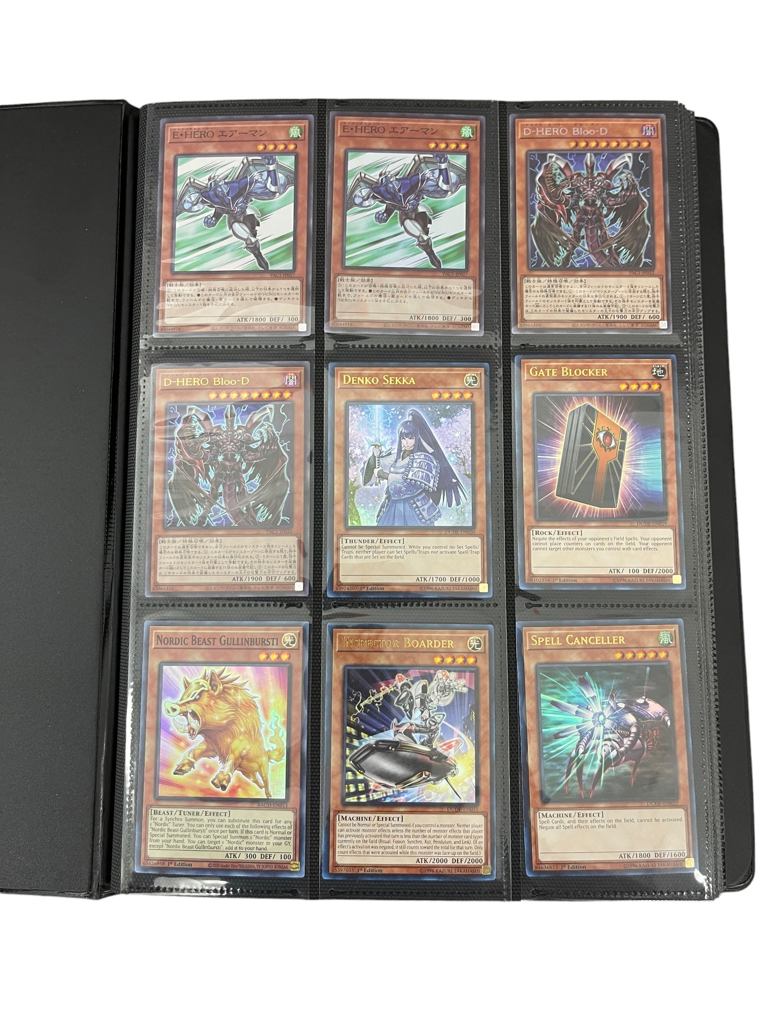 YuGiOh Trading Card Collection Binder Lot (1 of 20)
