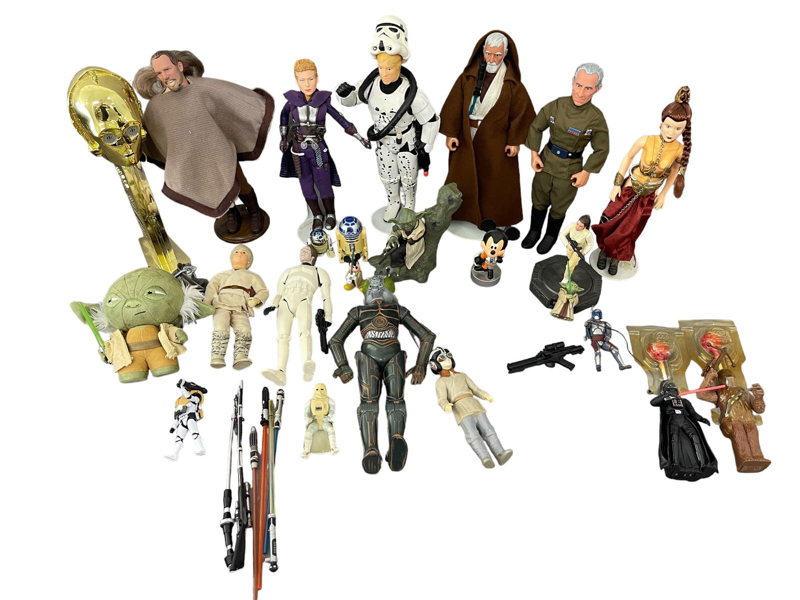 Huge Star Wars Action Figure Collection Lot (1 of 12)