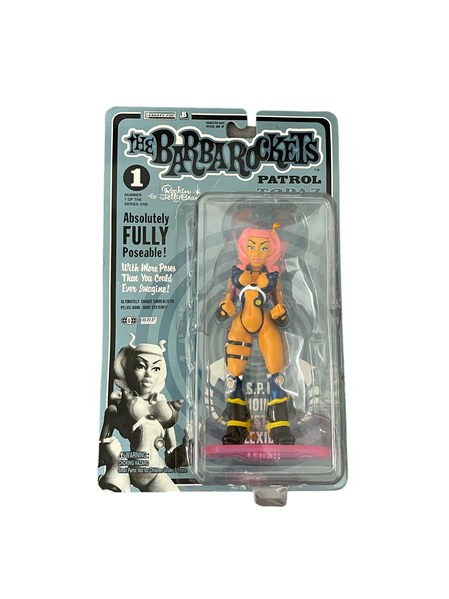 Barba Rockets Patrol Topaz 1/10 Action Figure Rockin' Jelly Bean: Barba Rockets Patrol Topaz 1/10 Action Figure Rockin' Jelly Bean