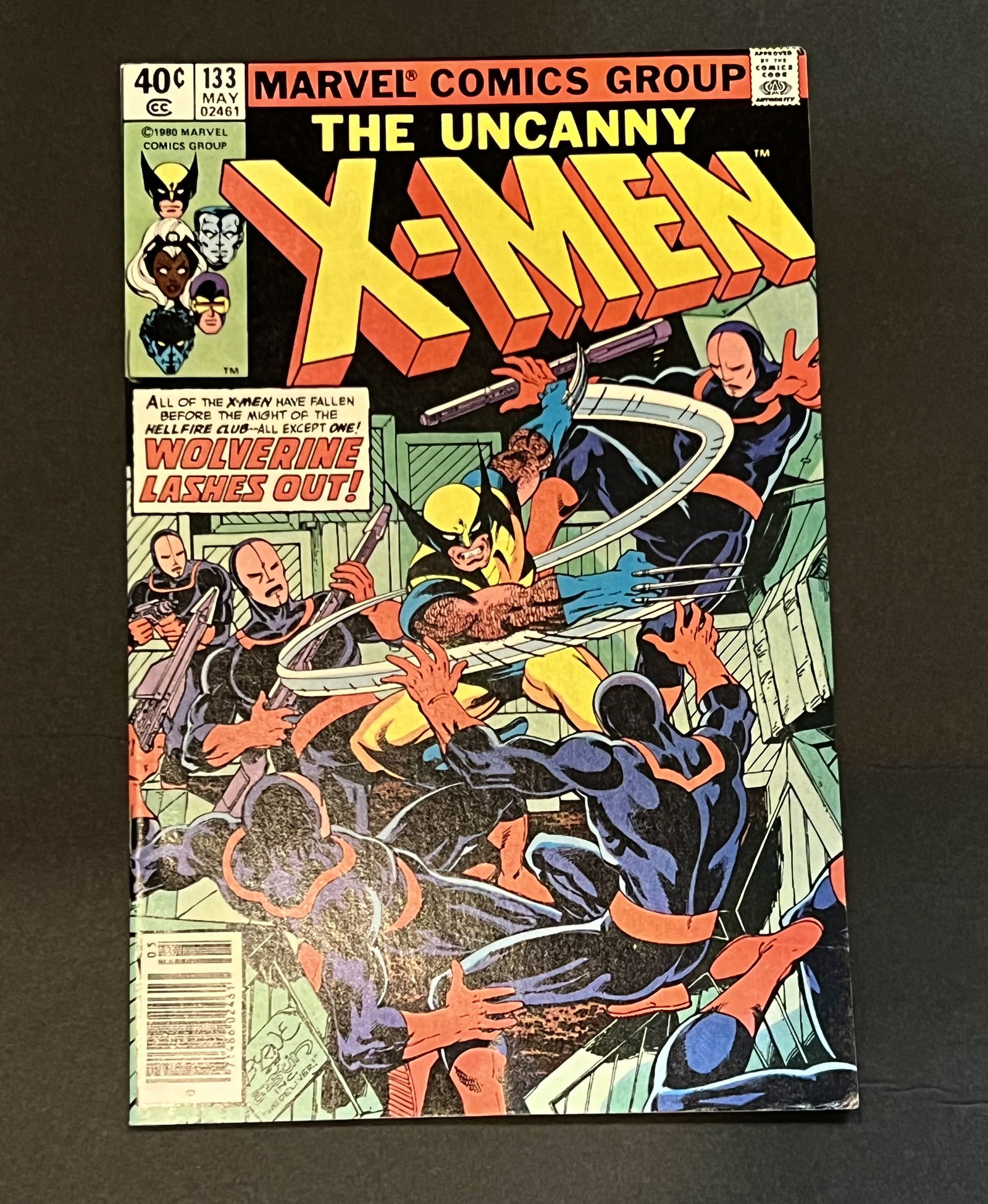 Uncanny X-Men #133 First Hellfire Knights App. 1980 Marvel Comic Book (1 of 3)