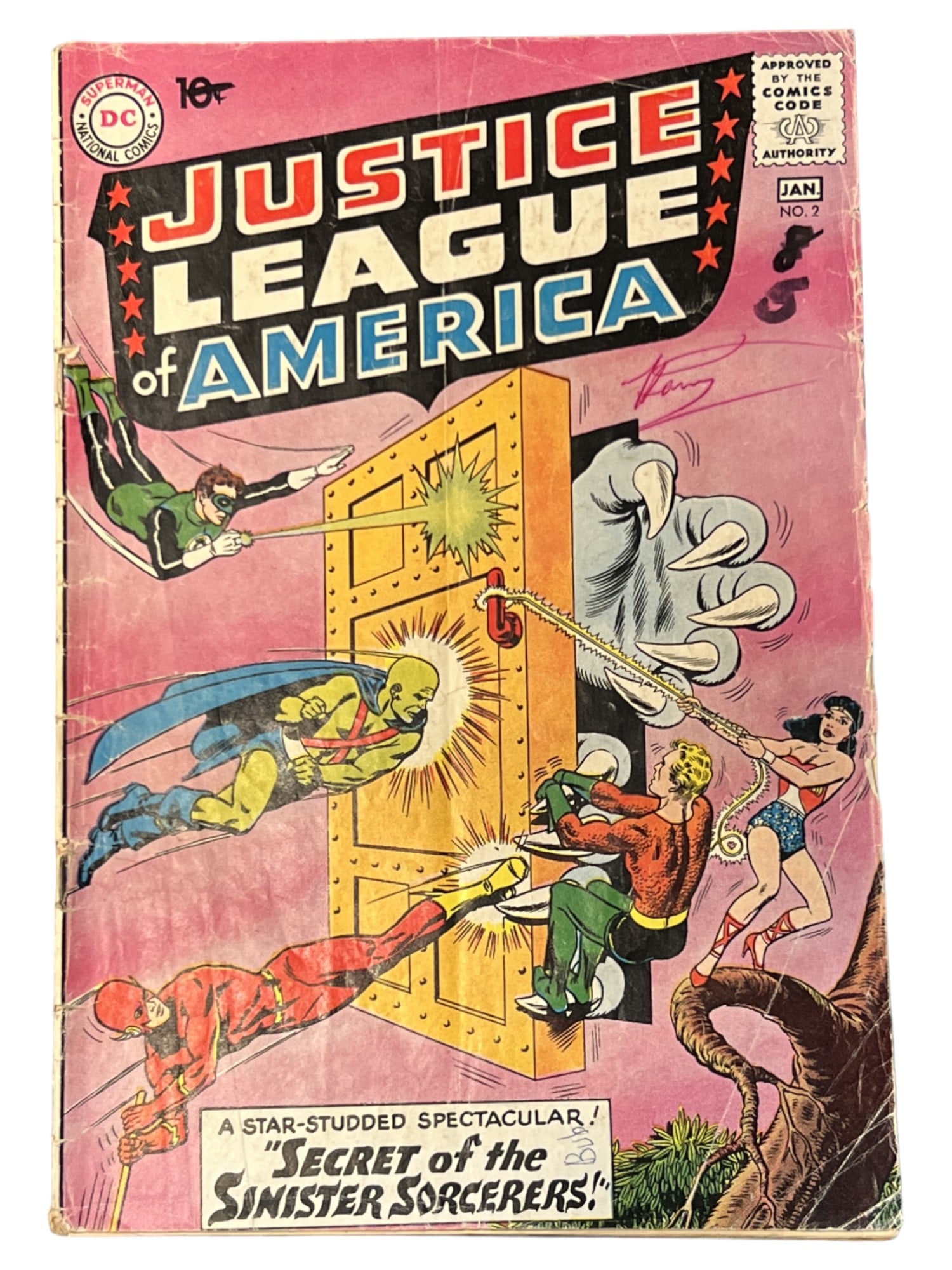 Justice League of America #2 DC Comic Book (1 of 3)