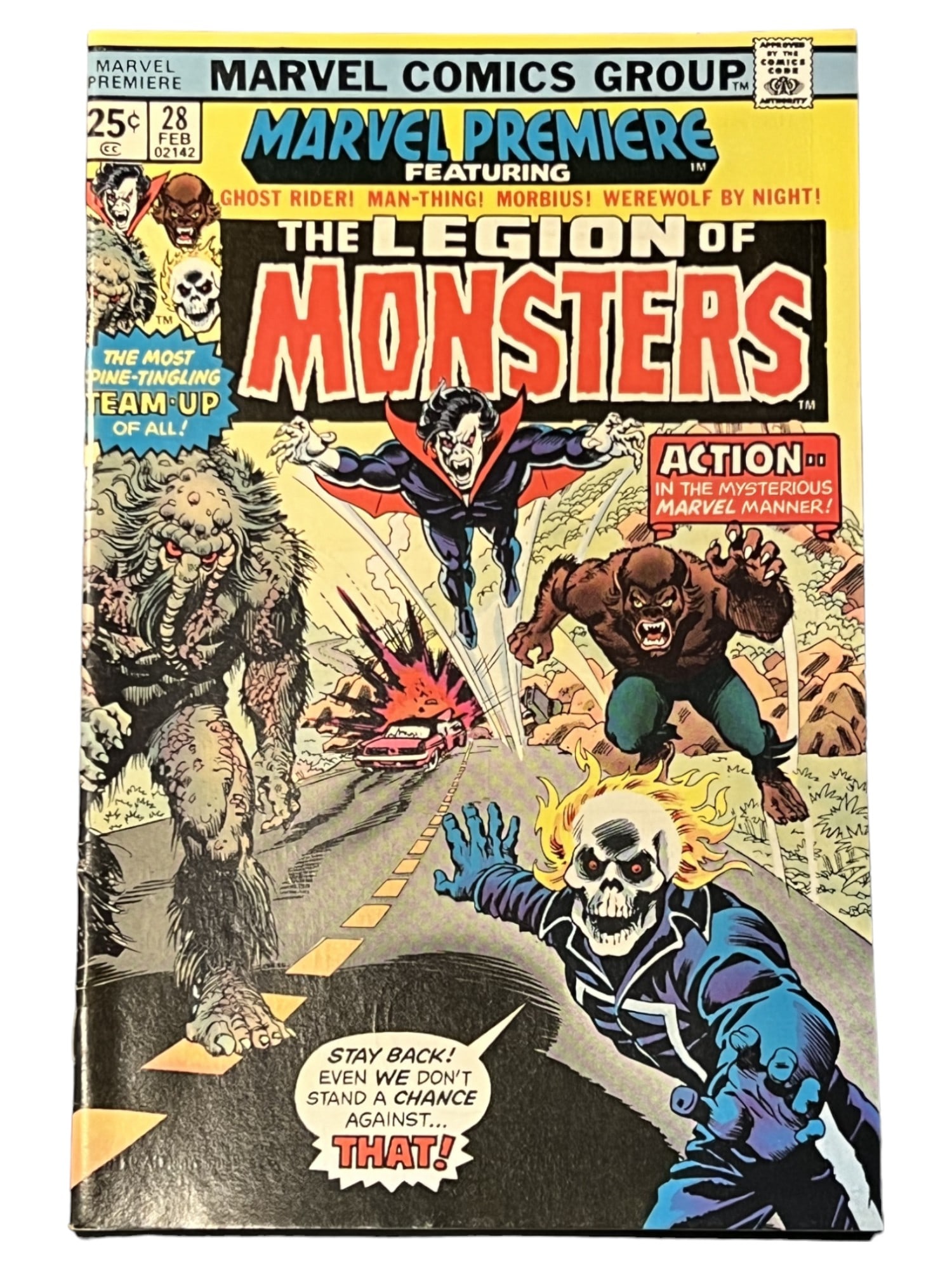 Marvel Premiere featuring The Legion of Monsters #28 Marvel Comic Book (1 of 3)