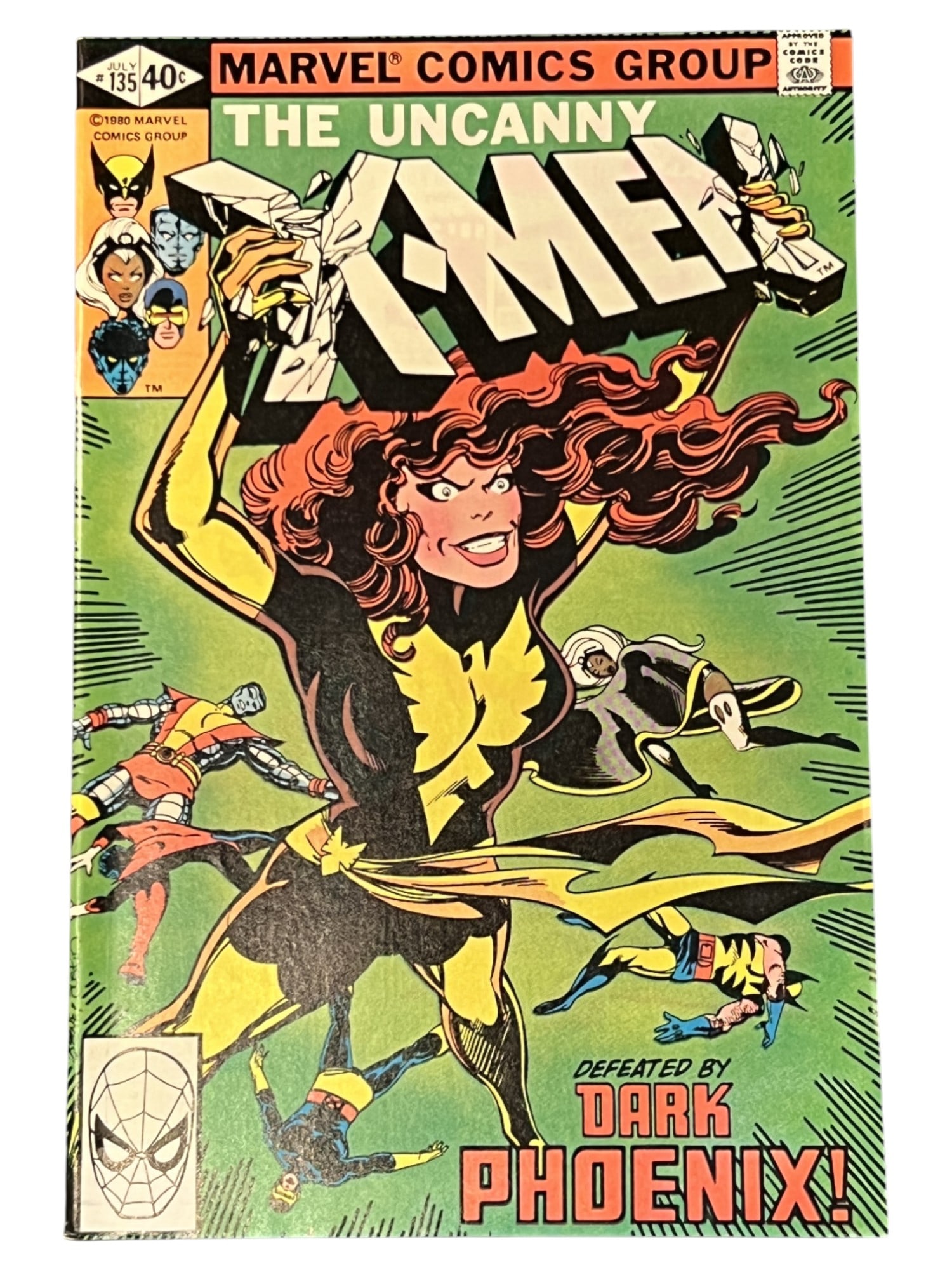 Uncanny X-Men #135 Marvel Full Dark Phoenix App. 1980 Comic Book (1 of 3)