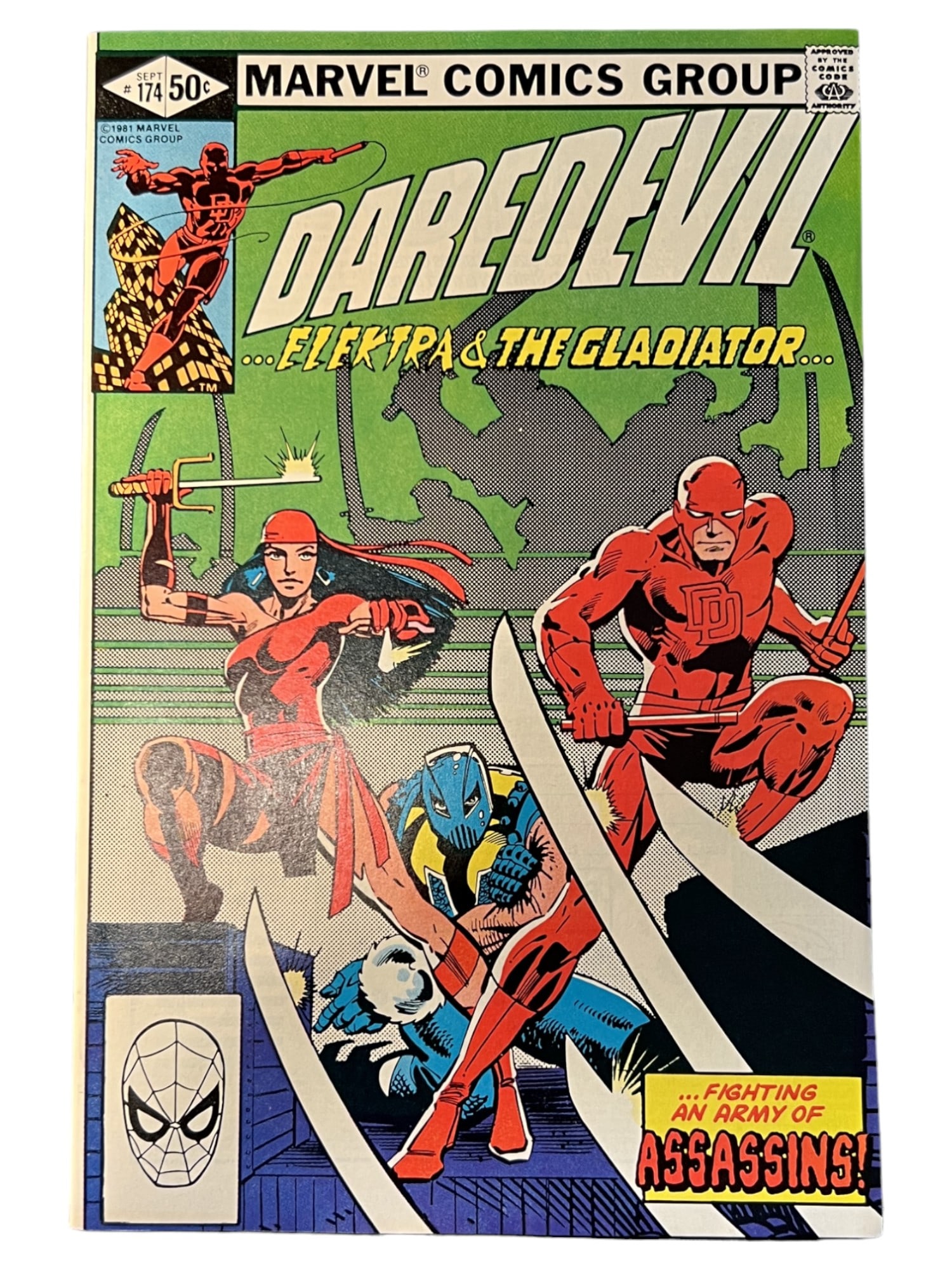 Daredevil #174 Marvel 1st App The Hand Comic Book (1 of 3)