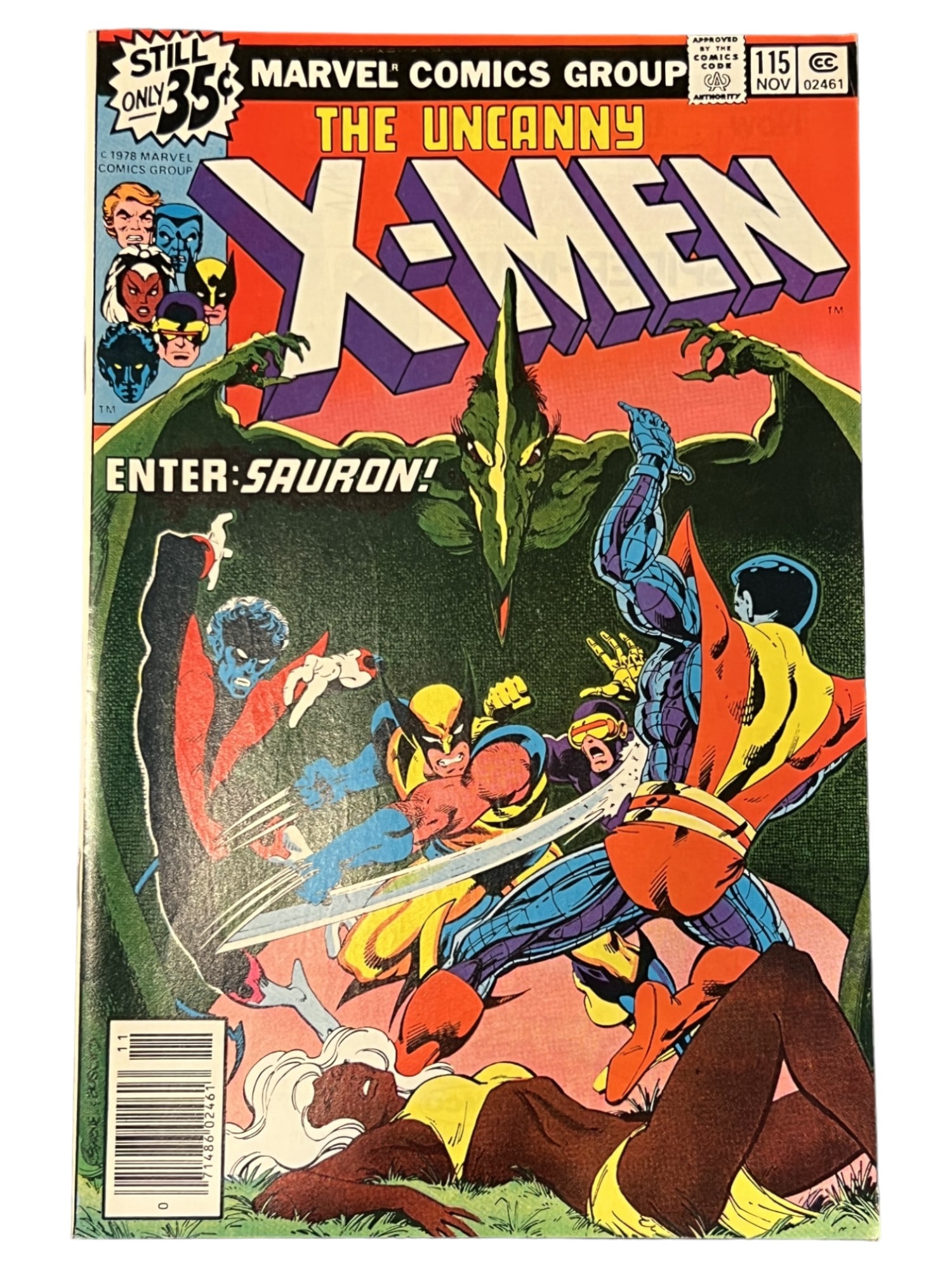 Uncanny X-Men #115 Marvel 1978 Comic Book: Uncanny X-Men #115 Marvel 1978 Comic Book