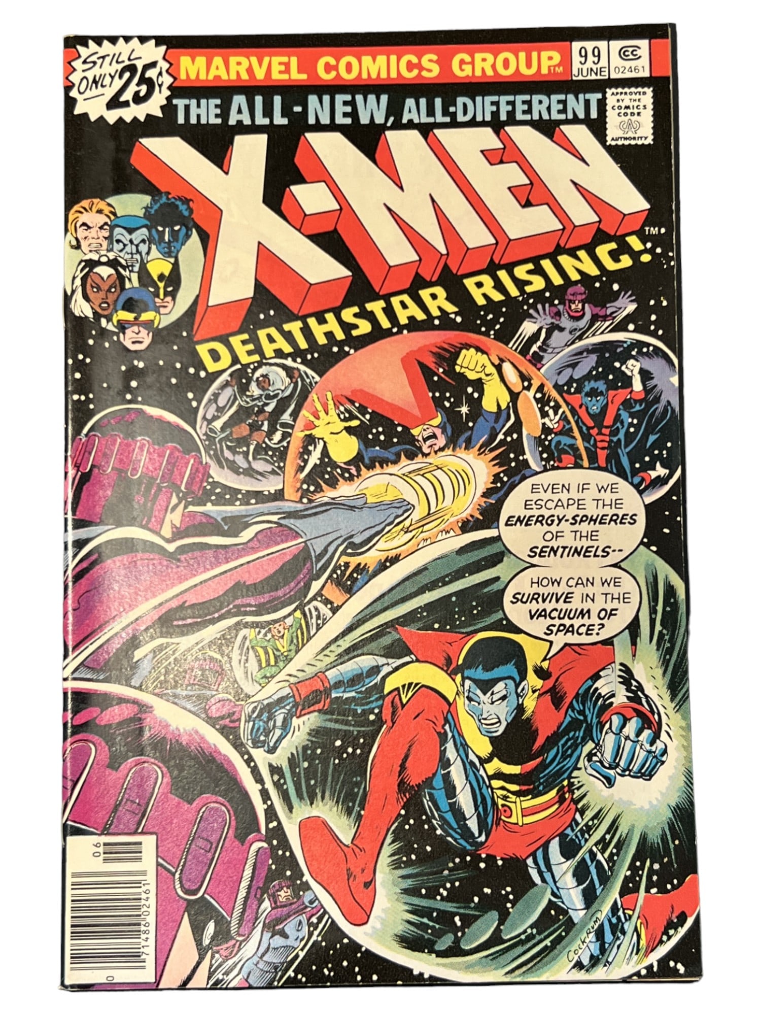 X-Men #99 Marvel 1st App Black Tom Cassidy 1976 Comic Book (1 of 3)