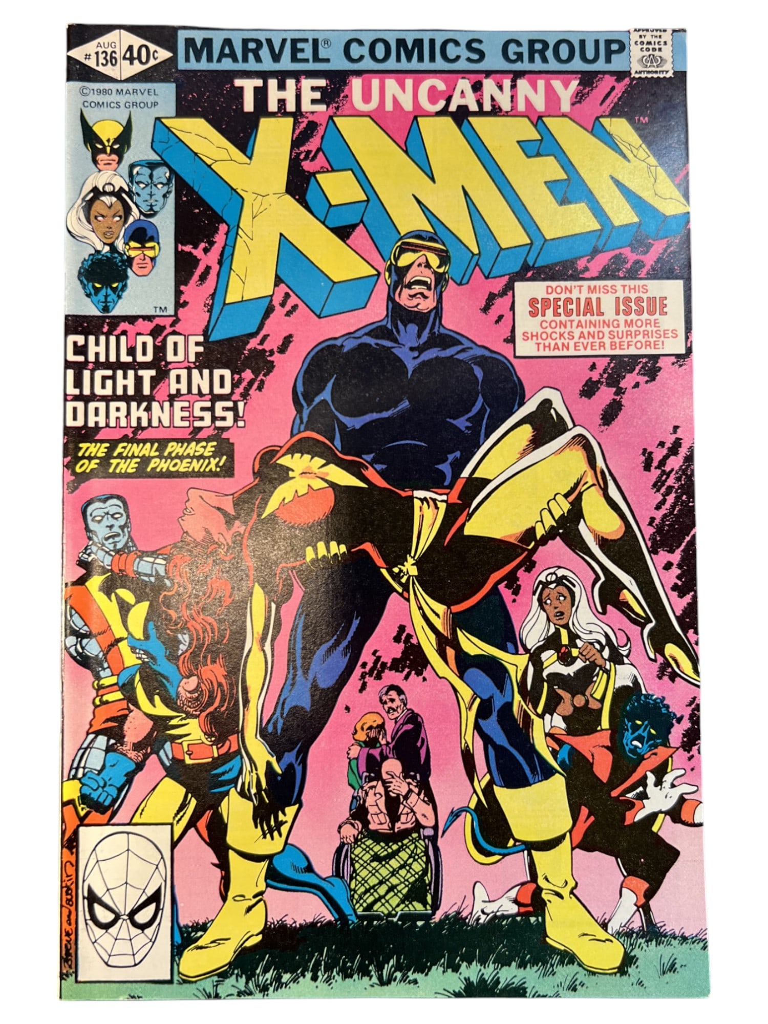 Uncanny X-Men #136 Marvel Comic Book (1 of 3)