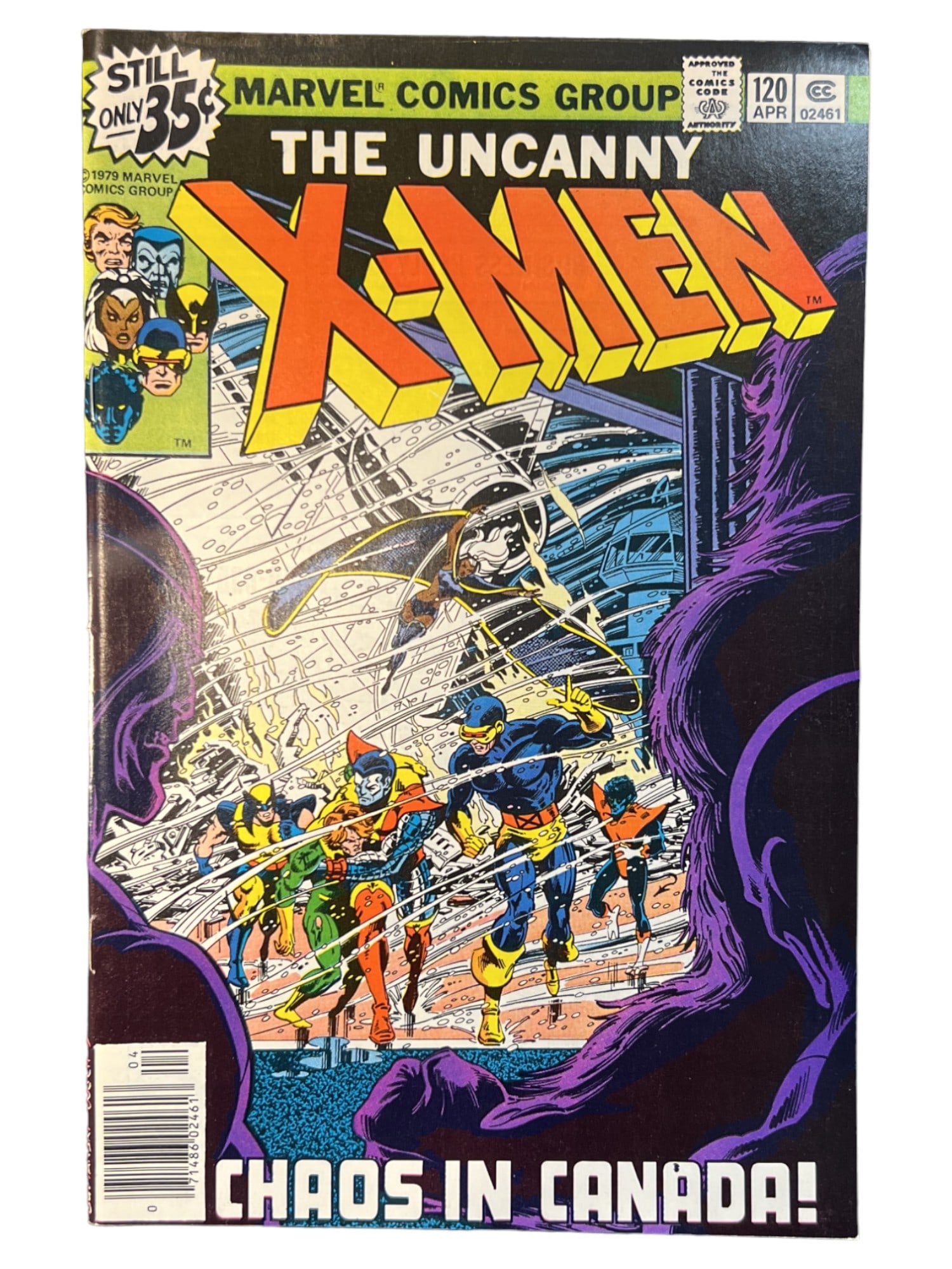 Uncanny X-Men #120 Marvel 1st Alpha Flight 1979 Comic Book (1 of 3)